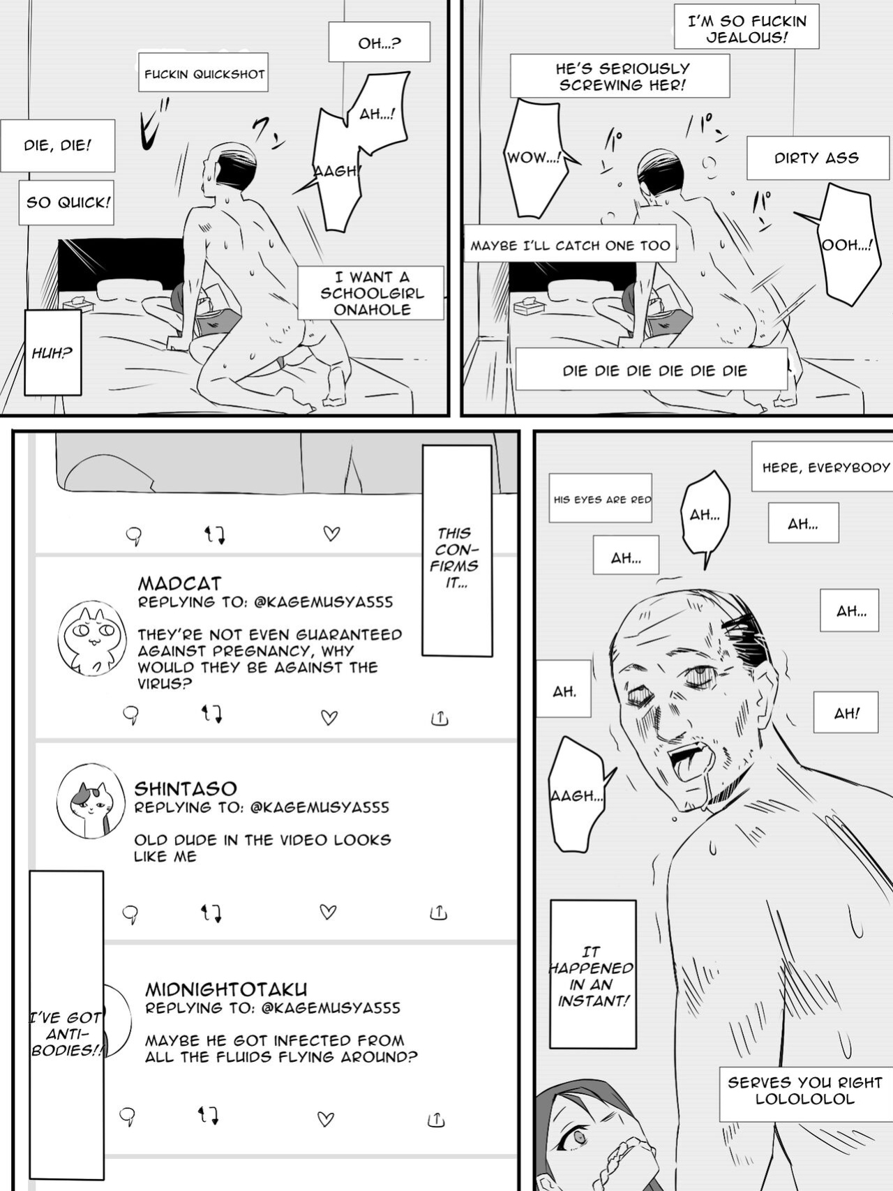 [Circle Kagemusha (Kagemusha)] Zombie Harem Life ~Antibogi no Ore to Bakunyuu Zombie~ | Zombie Harem Life ~My Immunity and the Big-Titted Zombie~ [Selcouth]