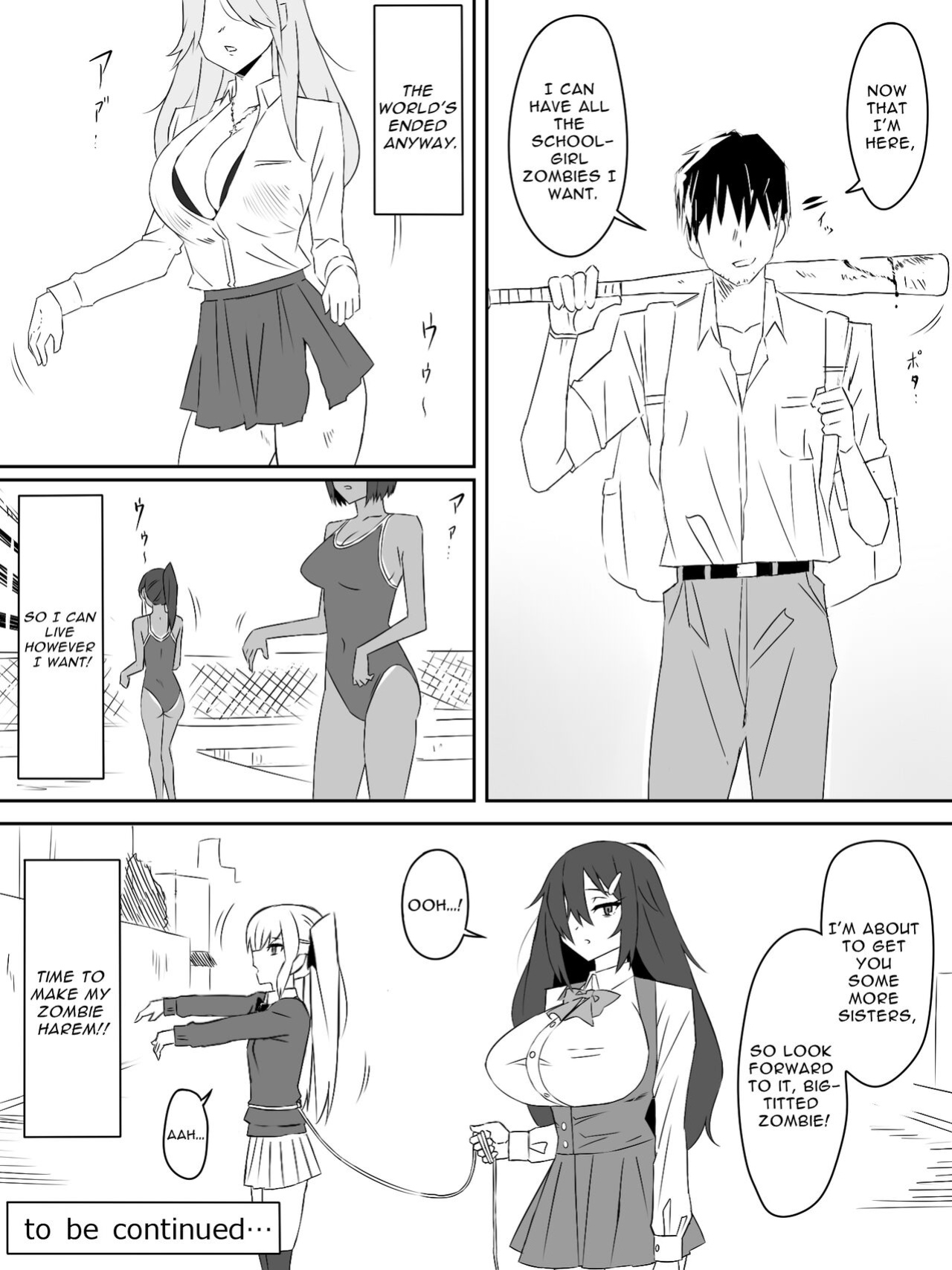 [Circle Kagemusha (Kagemusha)] Zombie Harem Life ~Antibogi no Ore to Bakunyuu Zombie~ | Zombie Harem Life ~My Immunity and the Big-Titted Zombie~ [Selcouth]