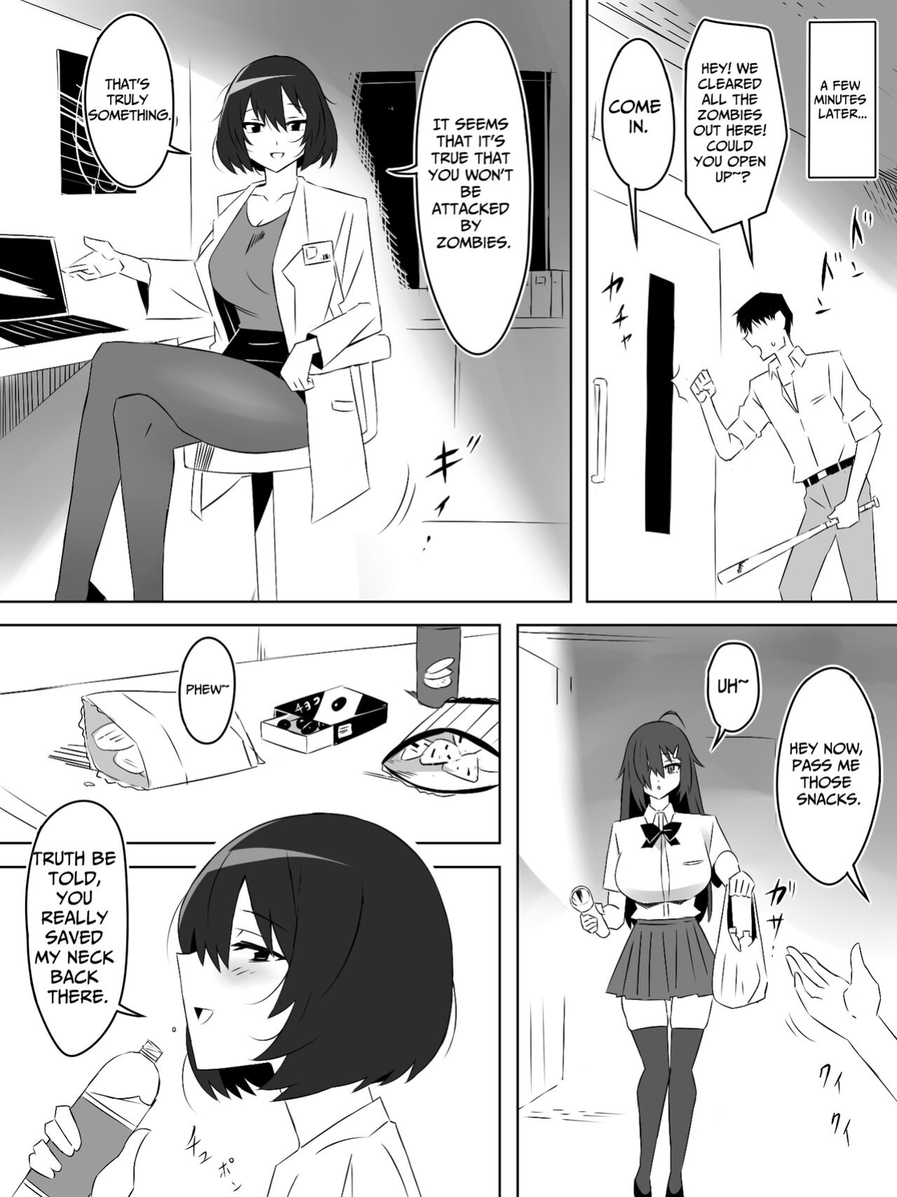 [Circle Kagemusha (Kagemusha)] Zombie Harem Life ~Antibogi no Ore to Bakunyuu Zombie~ 5 | Zombie Harem Life ~My Immunity and the Big-Titted Zombie~ 5 [Translation Sensation]