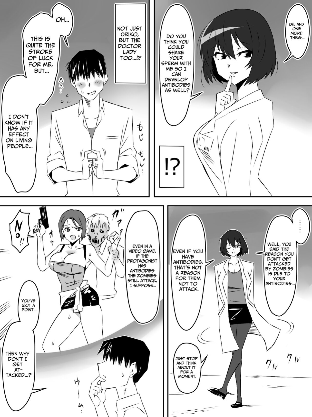 [Circle Kagemusha (Kagemusha)] Zombie Harem Life ~Antibogi no Ore to Bakunyuu Zombie~ 5 | Zombie Harem Life ~My Immunity and the Big-Titted Zombie~ 5 [Translation Sensation]