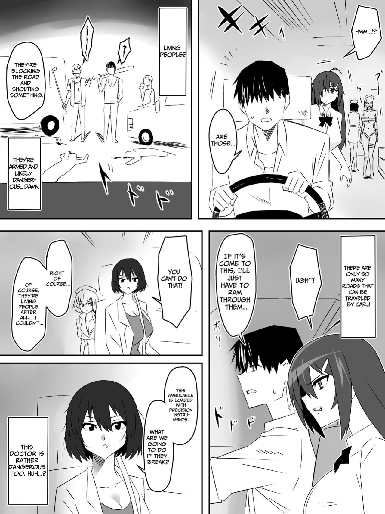[Circle Kagemusha (Kagemusha)] Zombie Harem Life ~Antibogi no Ore to Bakunyuu Zombie~ 5 | Zombie Harem Life ~My Immunity and the Big-Titted Zombie~ 5 [Translation Sensation]