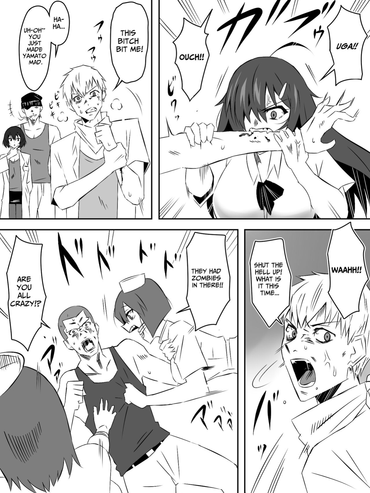 [Circle Kagemusha (Kagemusha)] Zombie Harem Life ~Antibogi no Ore to Bakunyuu Zombie~ 5 | Zombie Harem Life ~My Immunity and the Big-Titted Zombie~ 5 [Translation Sensation]