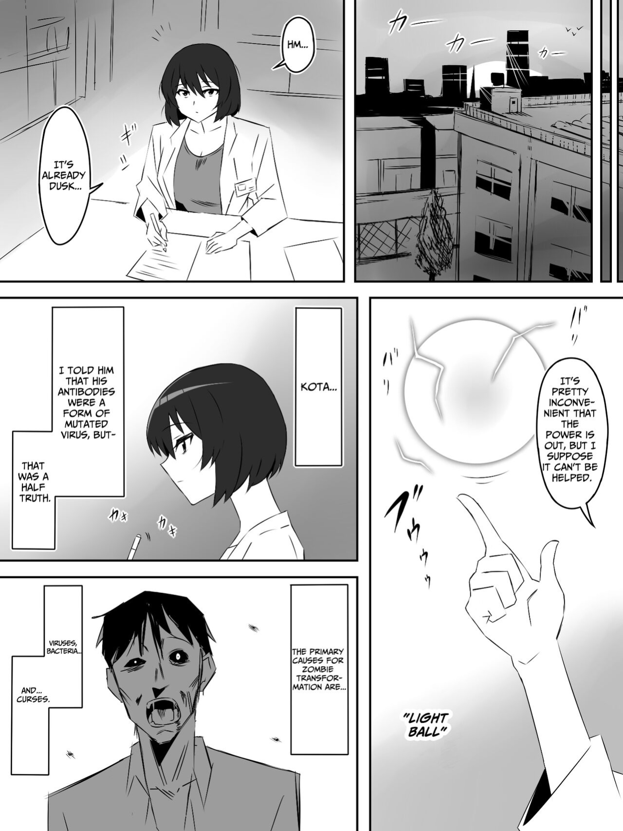 [Circle Kagemusha (Kagemusha)] Zombie Harem Life ~Antibogi no Ore to Bakunyuu Zombie~ 5 | Zombie Harem Life ~My Immunity and the Big-Titted Zombie~ 5 [Translation Sensation]