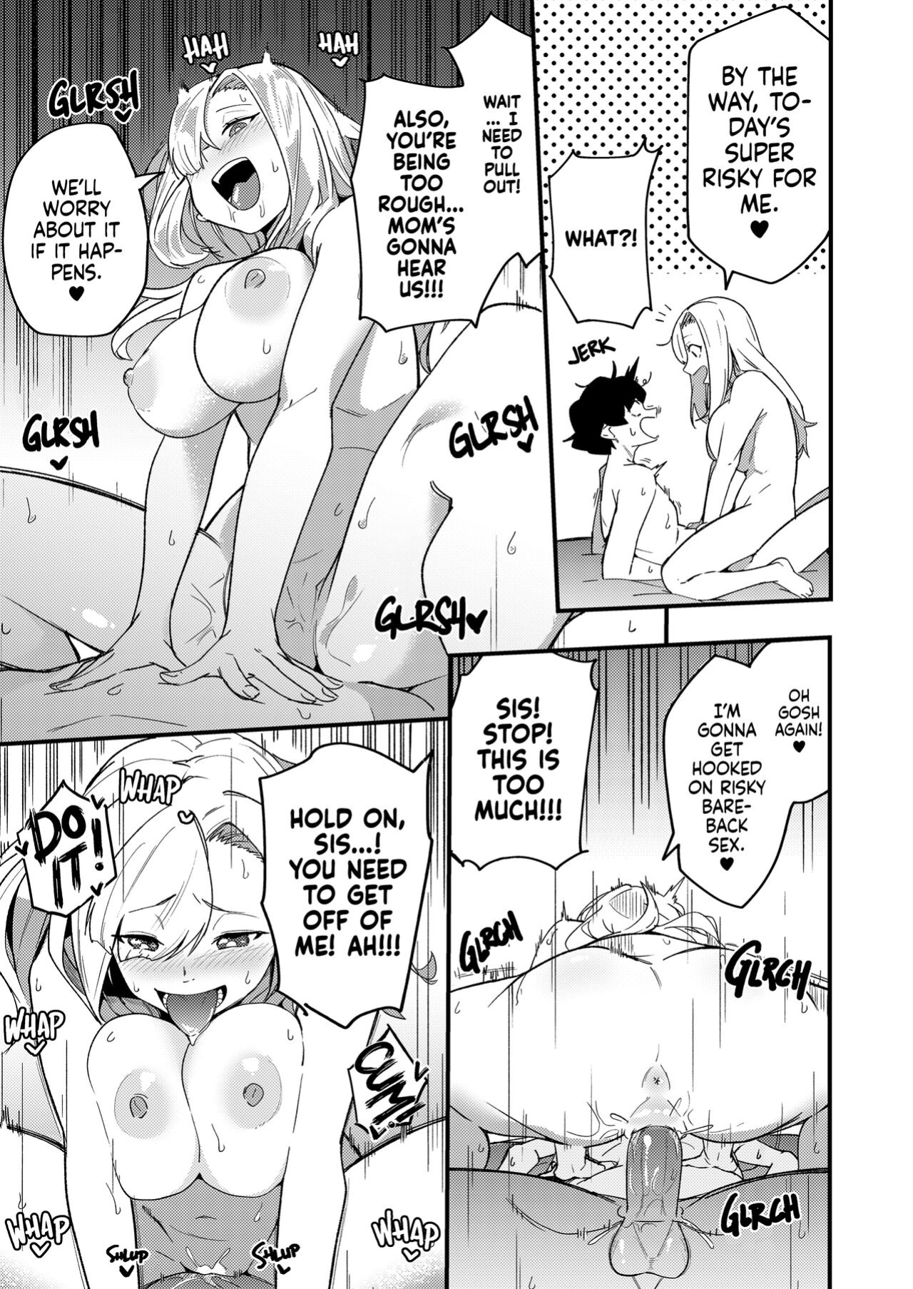 [Kakurenbo (Re:ankh)] Kyoudai Matching ~Oya ni Naisho de Gachihame Koubi Seikatsu~ | Matchmade Siblings ~Srsly, Clandestine Carnal Copulating~