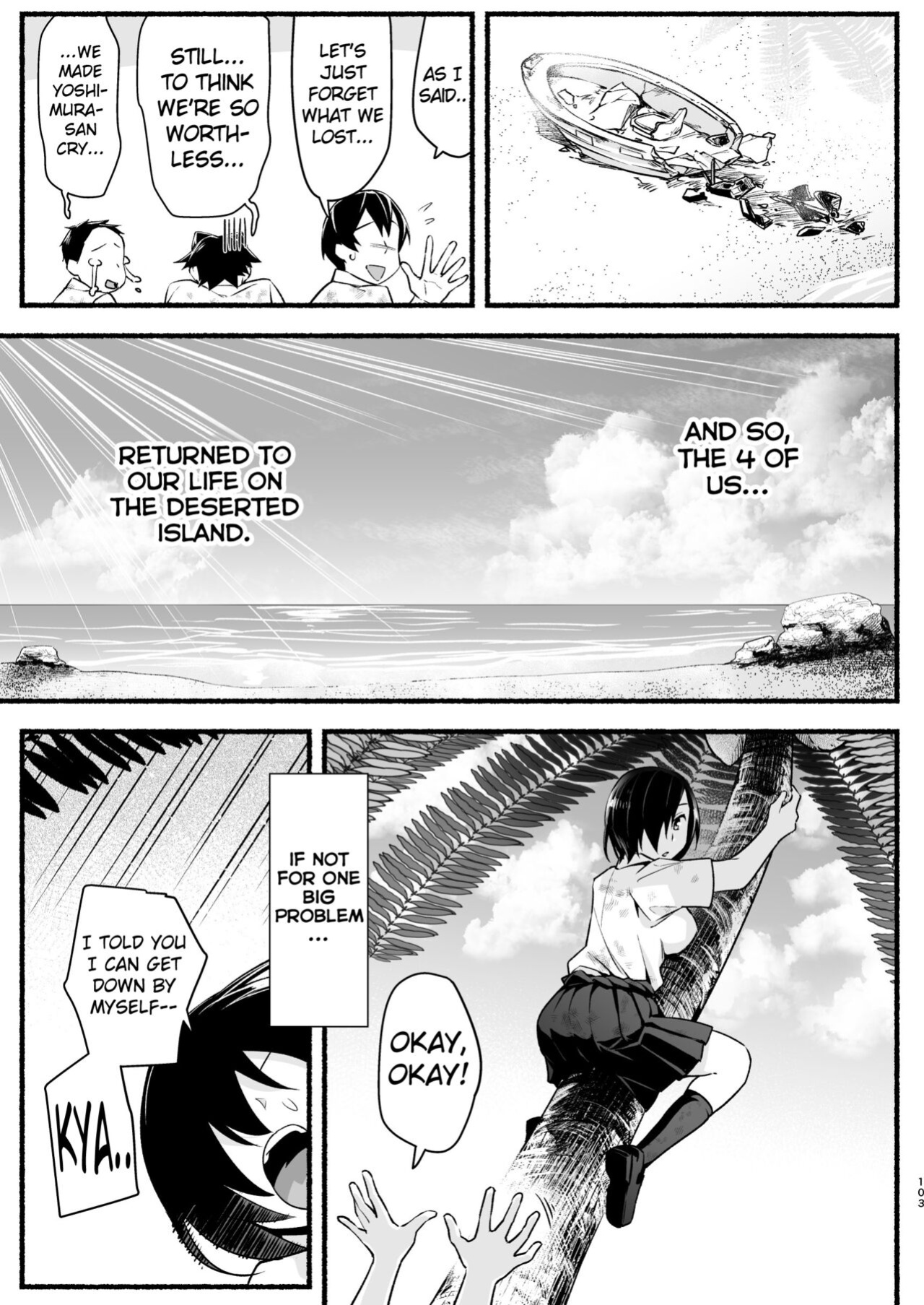 [OTOREKO (Toilet Komoru)] Mujintou JK! Choroi yo Yoshimura-san! Volume. 5 {Mant}