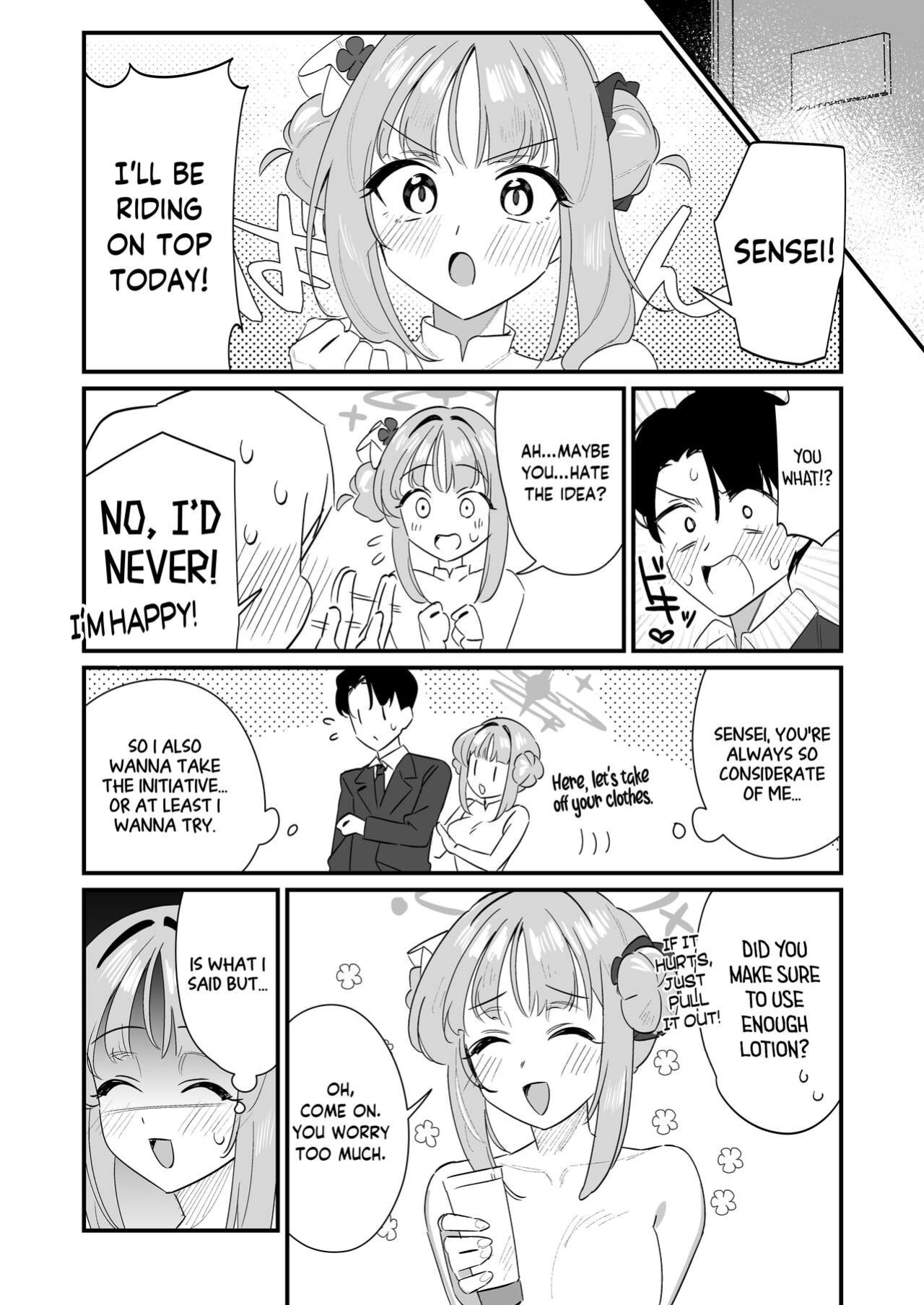 [Samayou Majin (Saionji Mayoi)] Konya wa Semetai Ohime-sama! | Tonight the Princess wants to take the lead (Blue Archive) [Tea Party Scans]