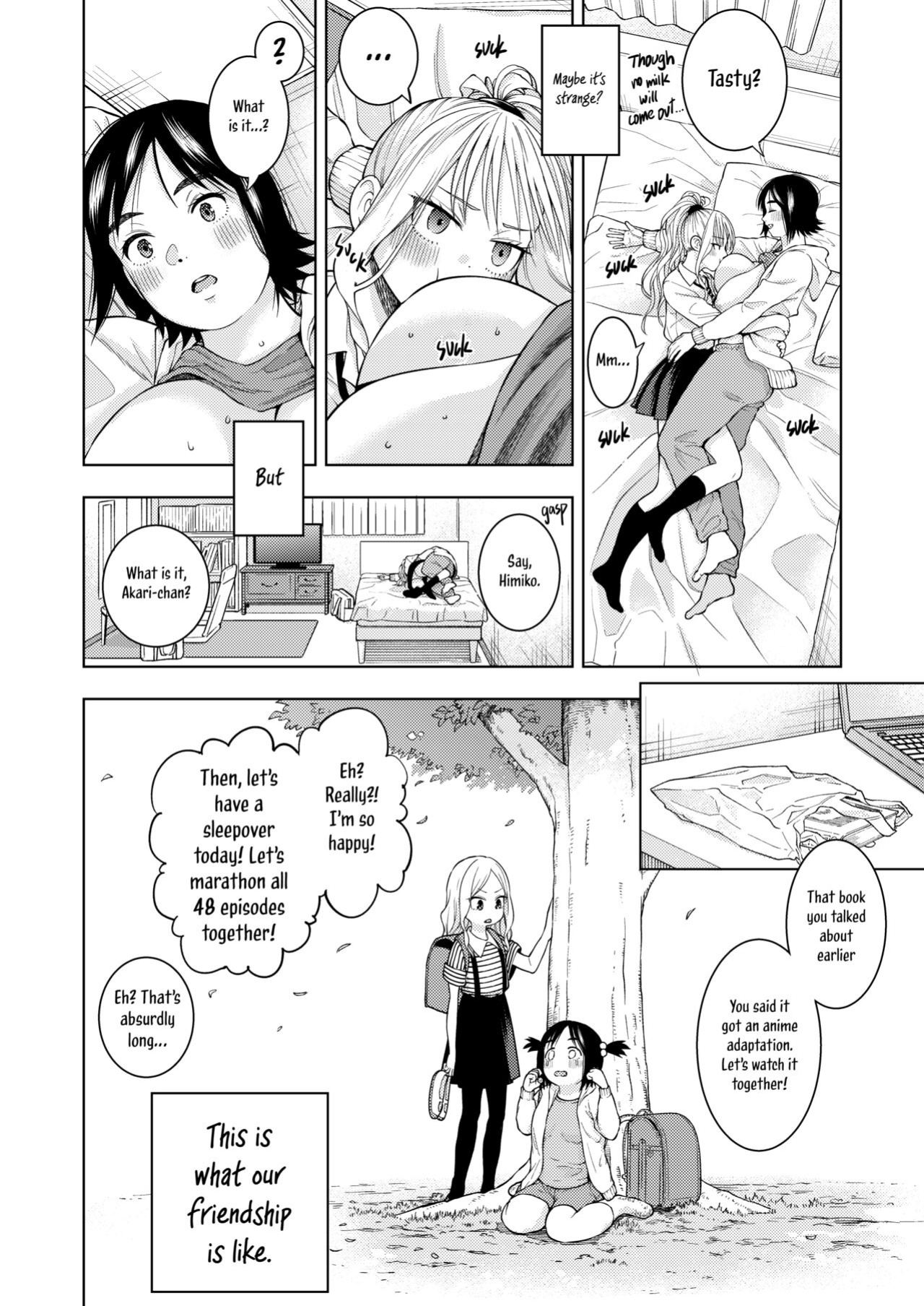 [Yarawa Colors (Yawaraka Black)] Shinyuu | Best Friends [Tabunne Scans]