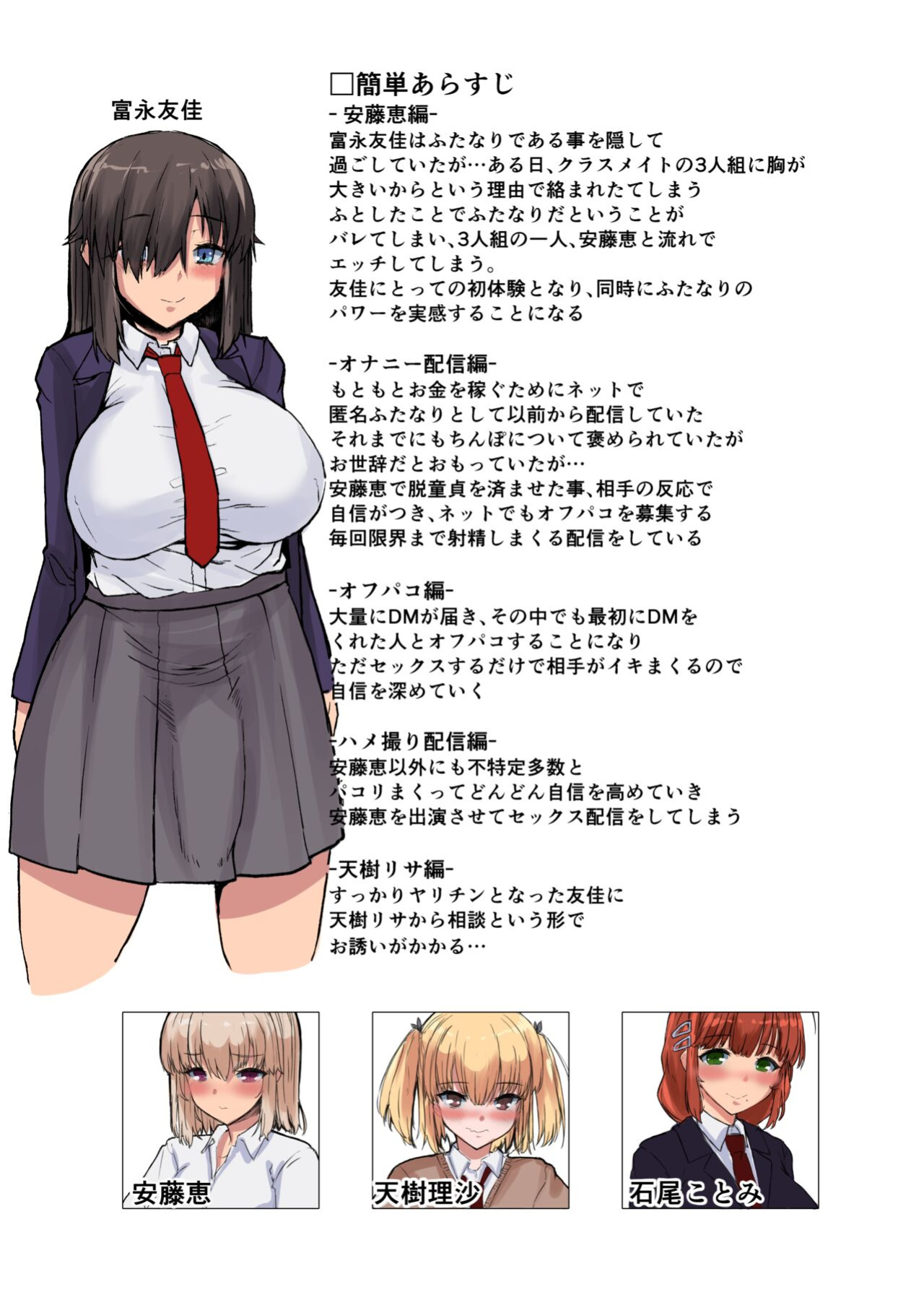 Contamination (Eigetu)] Futa Musume ni Itazura Shicha Ikemasen -Amagi Risa Hen- / Don't Mess With Futa Girls - Amagi Risa Chapter- (Color)