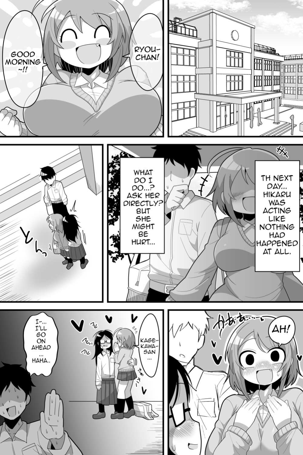 }[Dakkoku Kidoutai S.A.C (Dakkoku Jiro)] Futanari Nekura Onna ni Boku / A Story About a Gloomy Futanari Girl [SHORTENED]