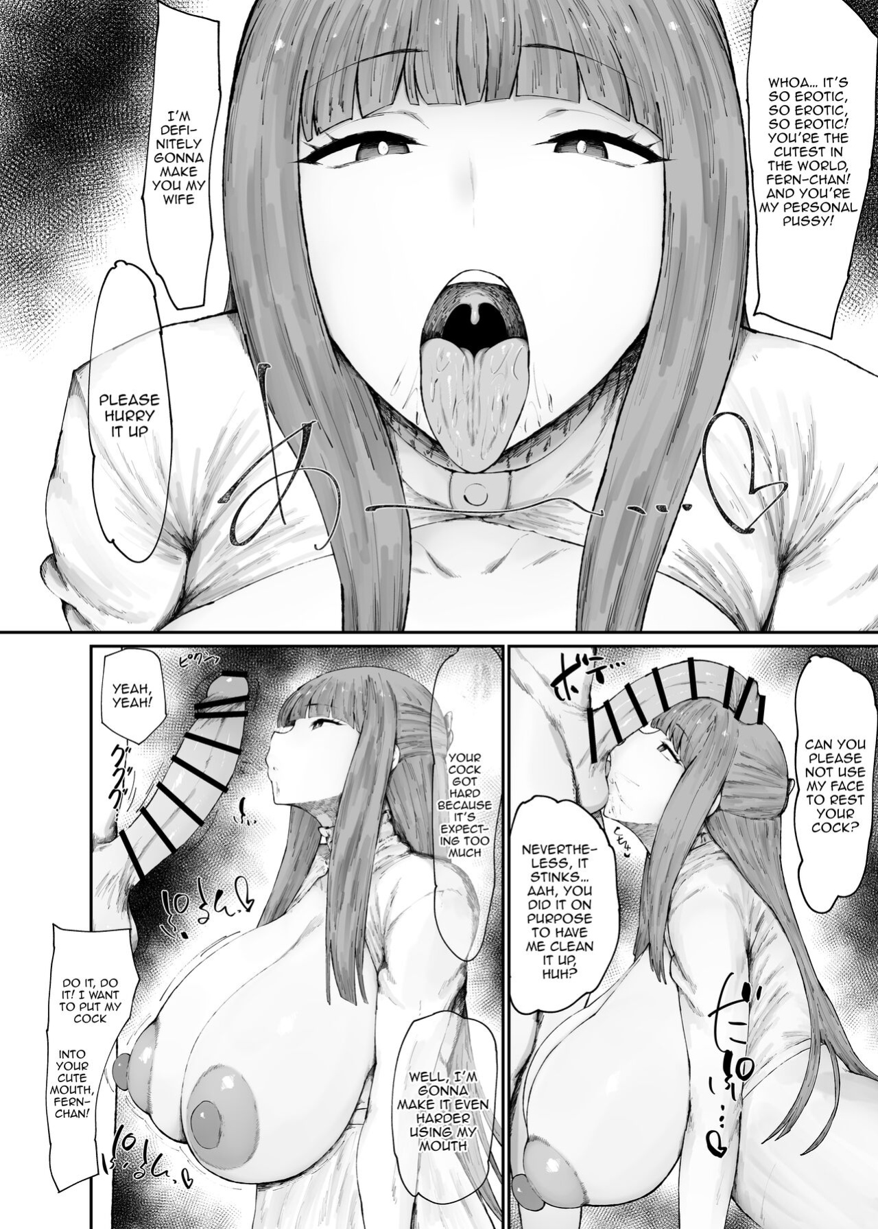 [Ginjou Maggots (Kurotama)] Kono Mahoutsukai Zettai ni Mesubuta Onaho Yome ni Suru / I Will Make This Mage Into My Fuckhole Sow Wife No Matter What (Sousou no Frieren)