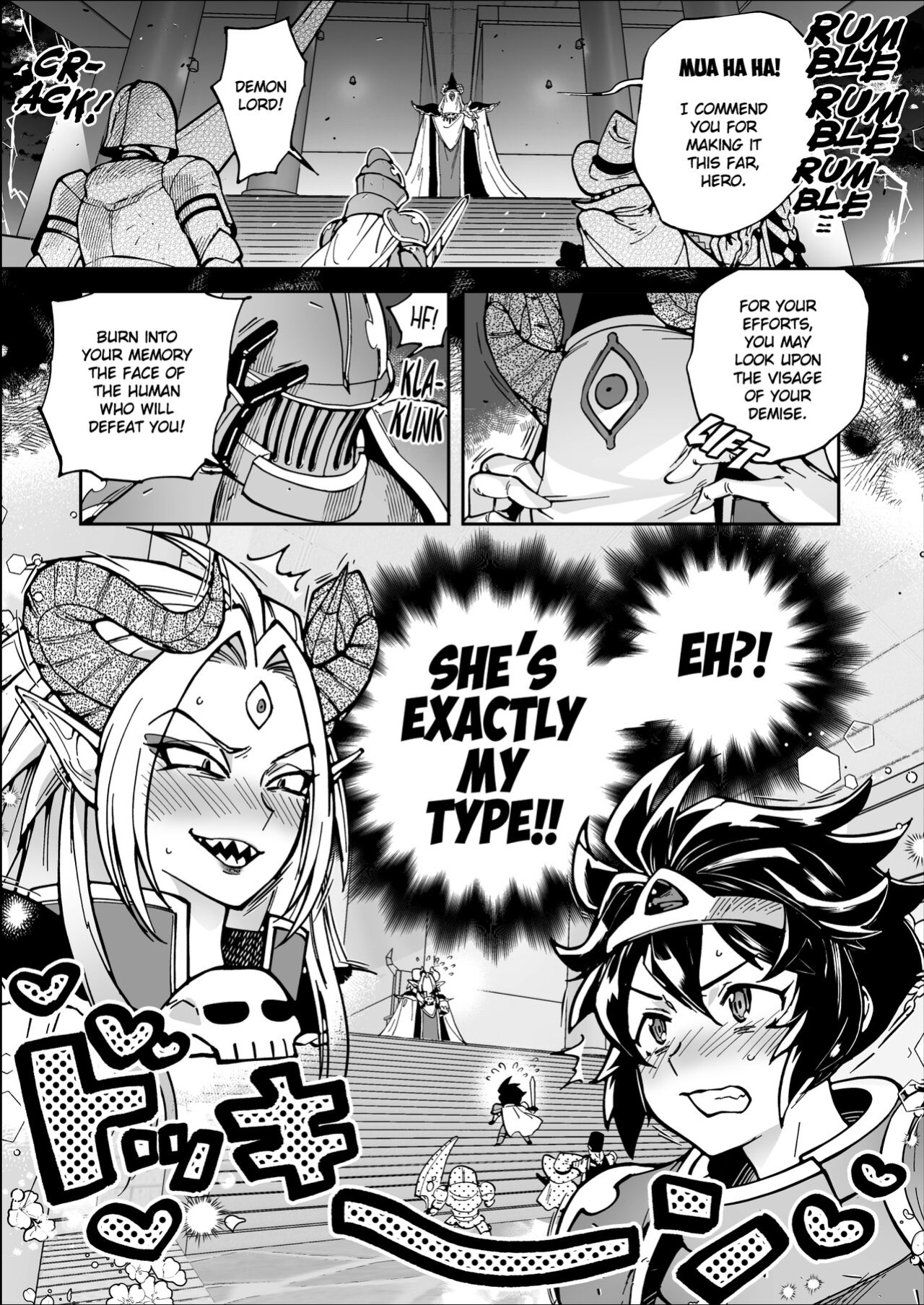 UNMASKED FOR THE FINAL BATTLE! HERO + DEMON LORD - LOVE AT FIRST SIGHT!