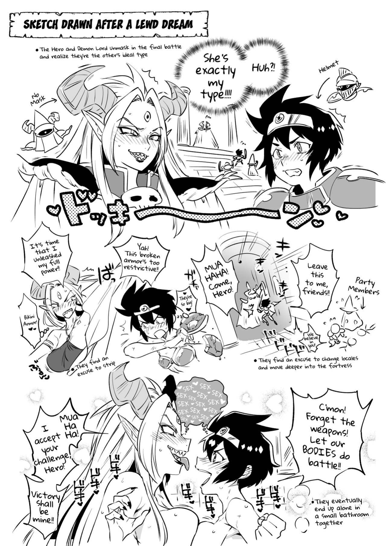 UNMASKED FOR THE FINAL BATTLE! HERO + DEMON LORD - LOVE AT FIRST SIGHT!