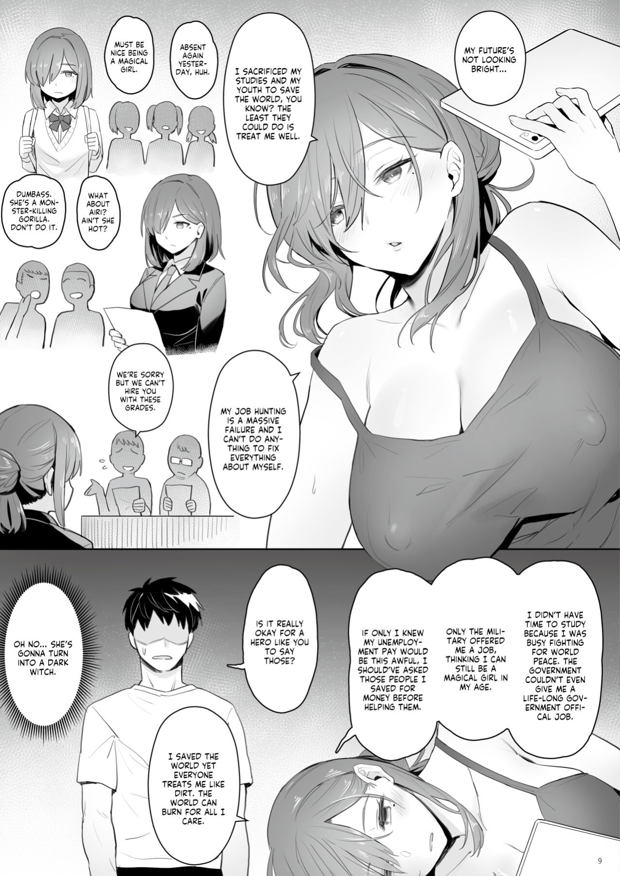 [COMEX (Zhen Lu)] Moto Mahou Shoujo no Hikikomori Seikatsu | The NEET Life of a Former Magical Girl [flowerswamp]