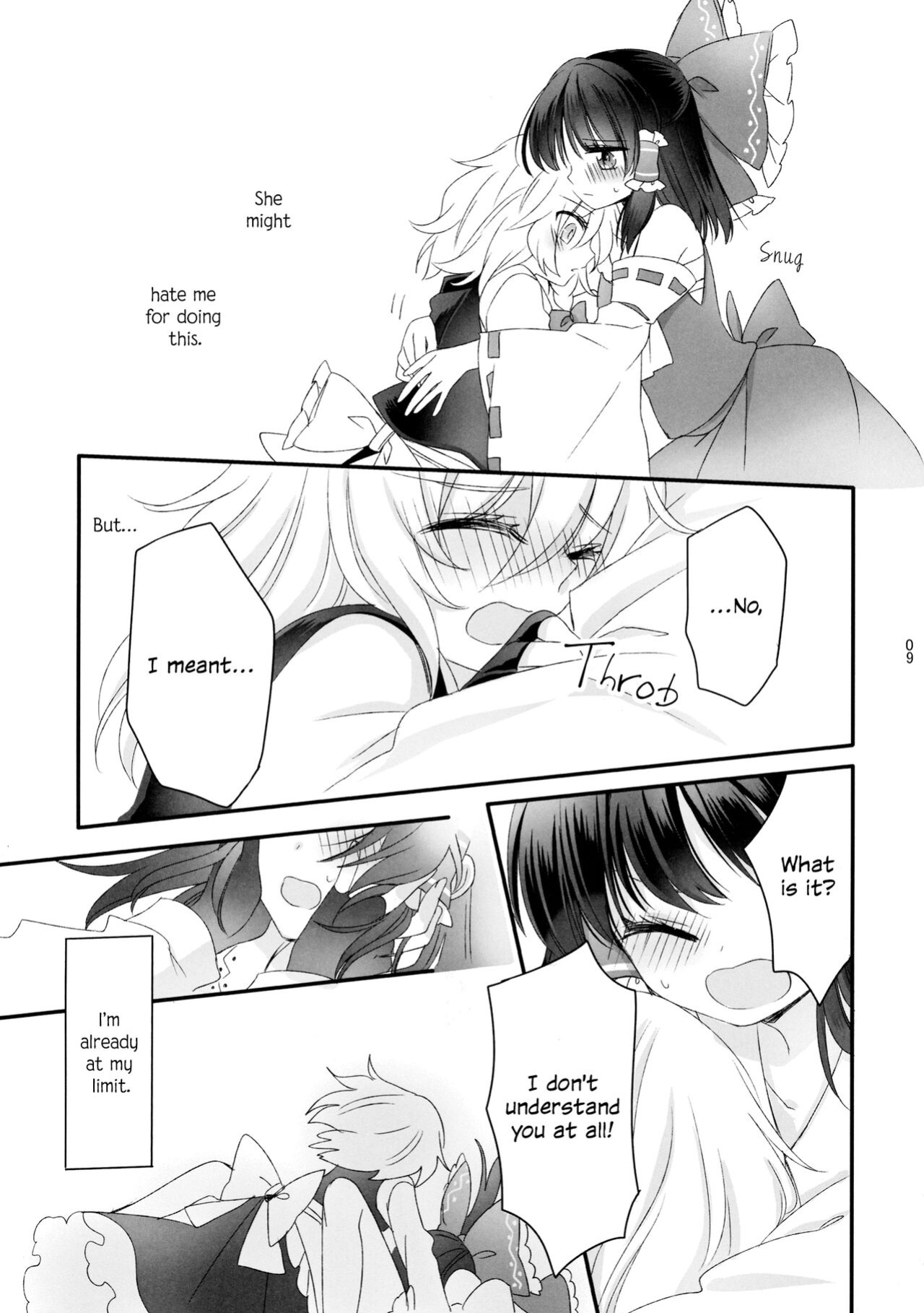 (Shuuki Reitaisai 2) [Otukimidango (Uruu)] Oshiete, Anata no Aishikata | Teach me, how to love you. (Touhou Project) [ROSMONTISISLOVE]