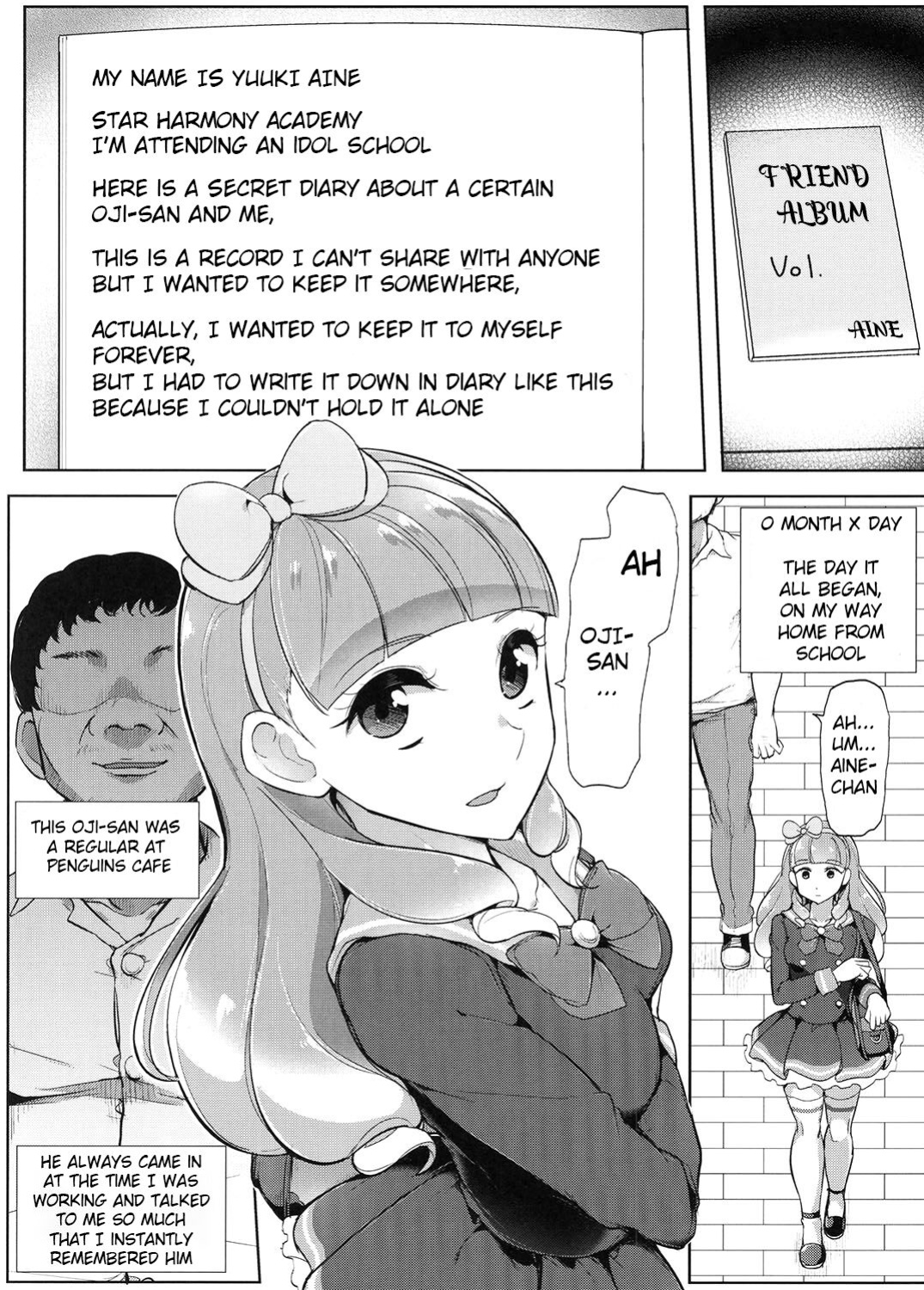 [From Nou Kanja no Kai (Tyranu)] Aine no Tomodachi Diary (Aikatsu Friends!)