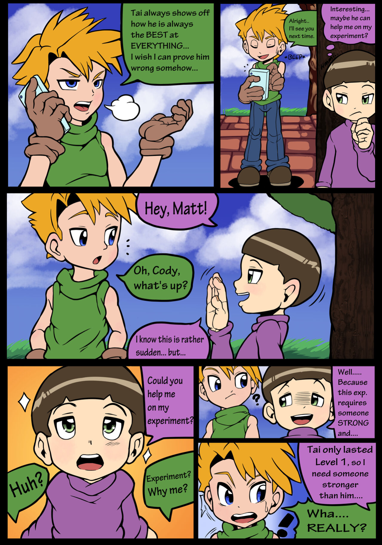 [Twomario] Cody's Experiment