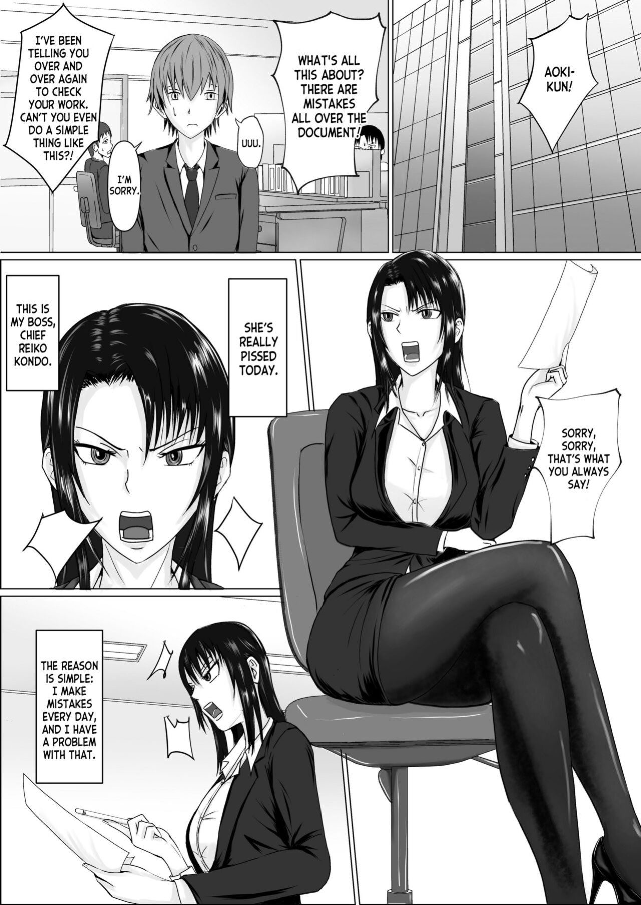 [Takino Mishin] Takabisha Joushi ni Hyoui | Possessing a Domineering Boss [desudesu]