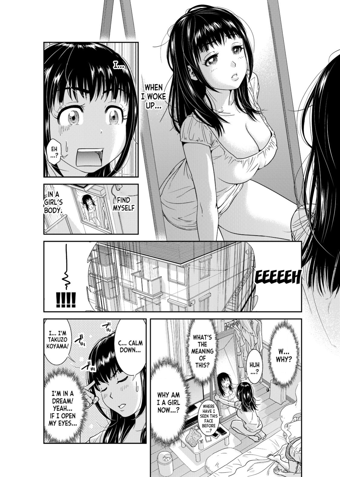 [Mohu2factory] Ore to Anoko no Nyotaika Change ~Naka de Ittara Koutai Shite ne?~ 1 [desudesu]