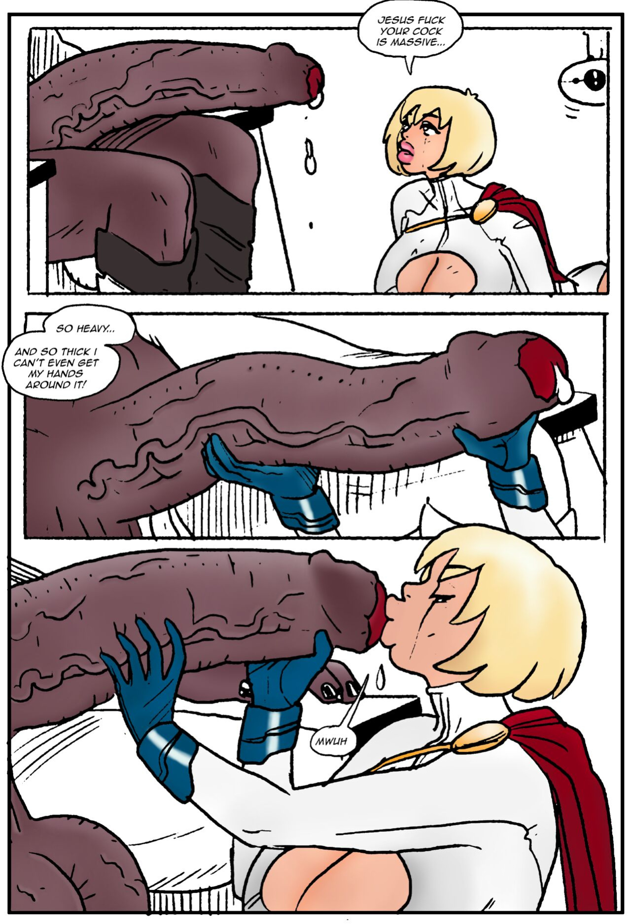 Power Girl Decimated - Soft Shaded
