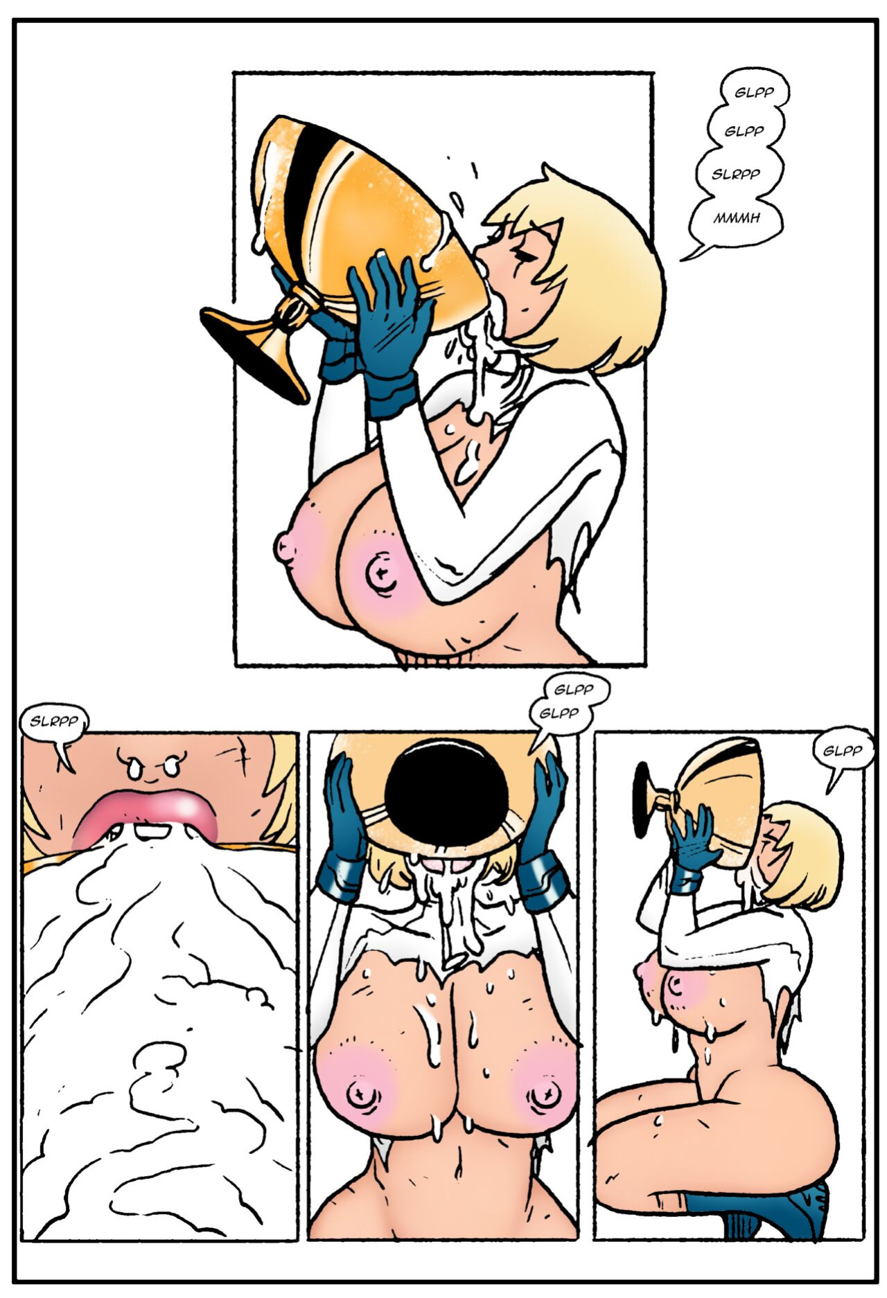 Power Girl Decimated - Soft Shaded