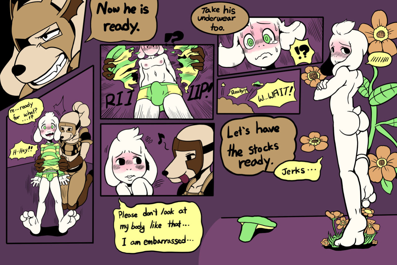 [Twomario] Asriel Dungeon (Colored) (Censored)