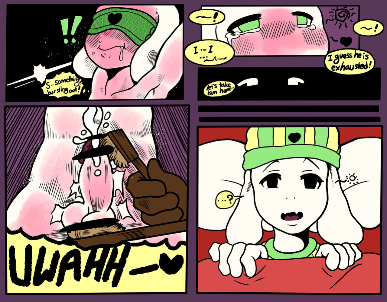 [Twomario] Asriel Dungeon (Colored) (Censored)