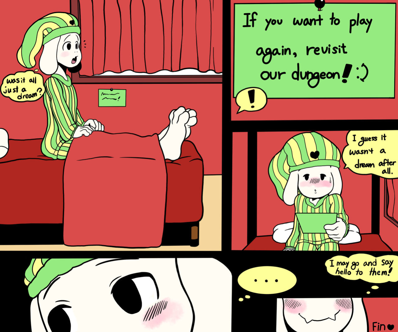 [Twomario] Asriel Dungeon (Colored) (Censored)