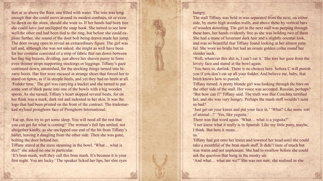 [Formant (0Formant0)] Bridles and Branding (The Story of Tiffany: Cheerleader to Ponygirl)