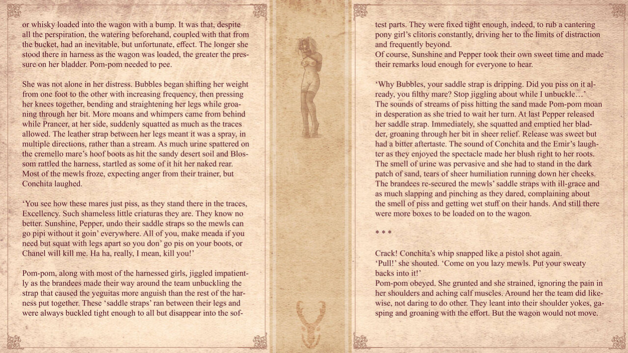 [Formant (0Formant0)] Bridles and Branding (The Story of Tiffany: Cheerleader to Ponygirl)