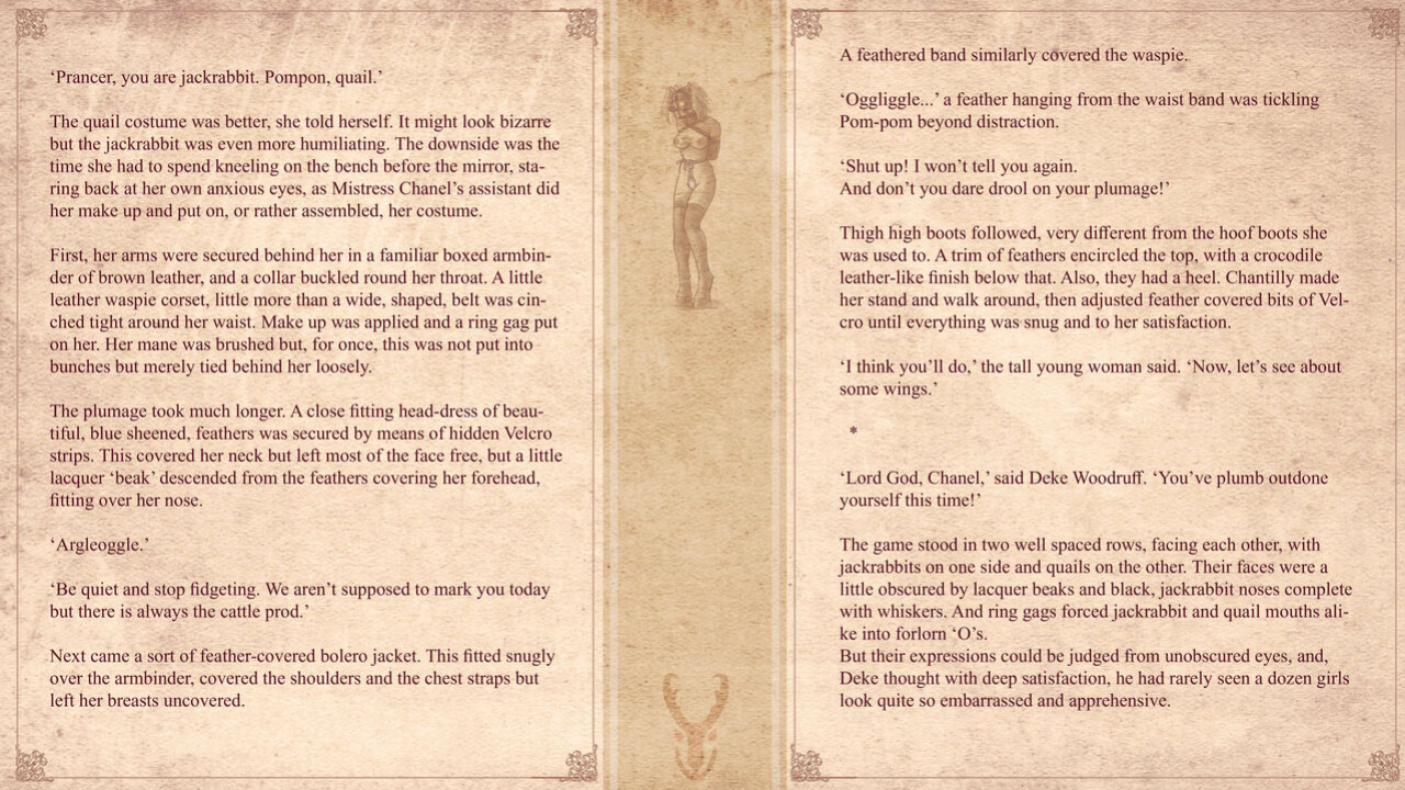 [Formant (0Formant0)] Bridles and Branding (The Story of Tiffany: Cheerleader to Ponygirl)