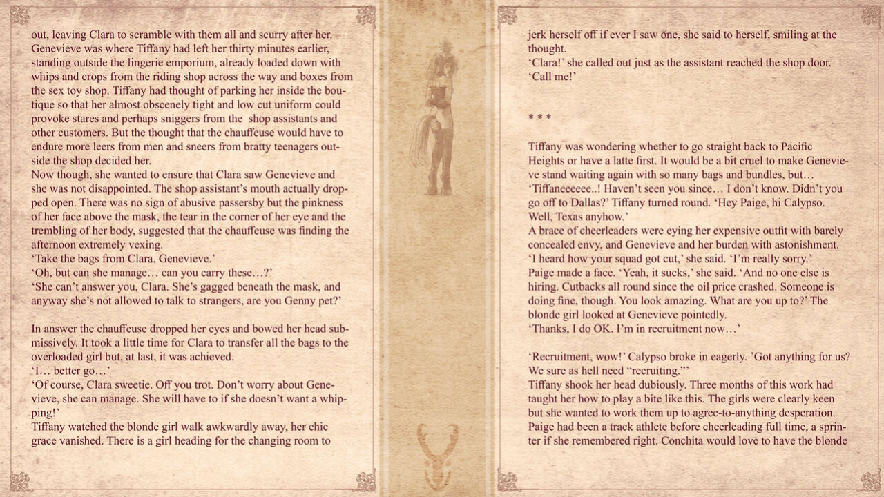 [Formant (0Formant0)] Bridles and Branding (The Story of Tiffany: Cheerleader to Ponygirl)