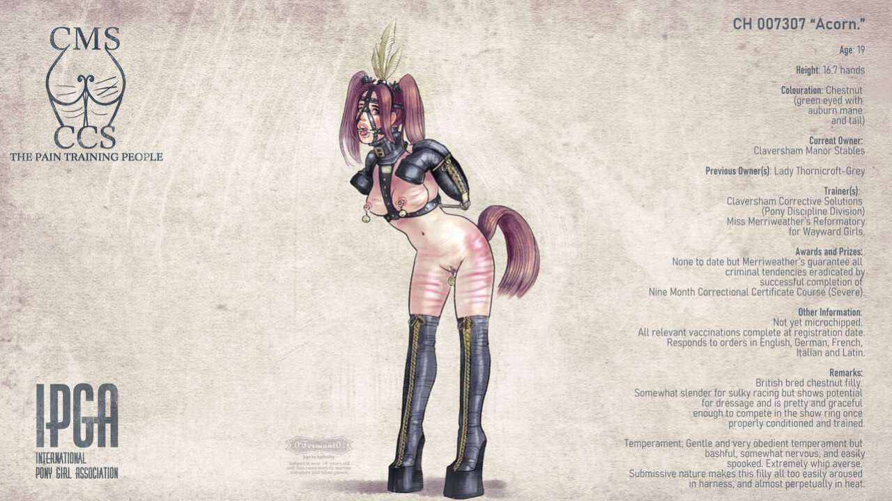 [Formant (0Formant0)] Bridles and Branding (The Story of Tiffany: Cheerleader to Ponygirl)