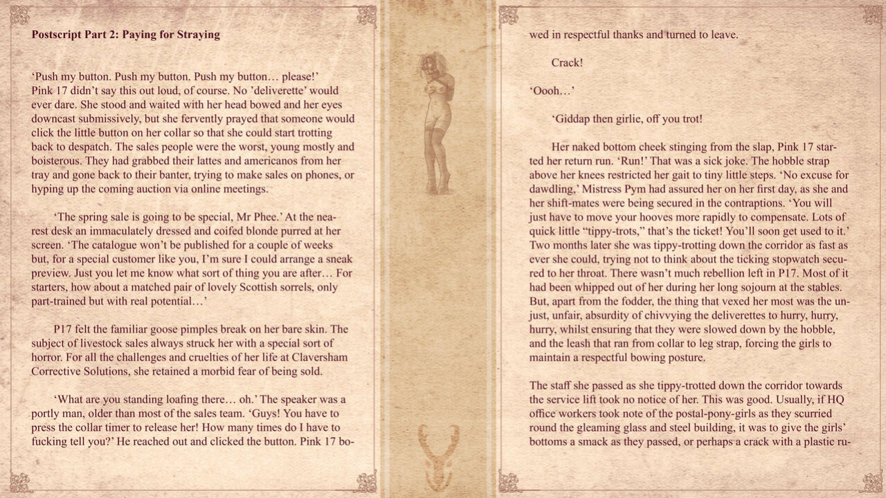 [Formant (0Formant0)] Bridles and Branding (The Story of Tiffany: Cheerleader to Ponygirl)
