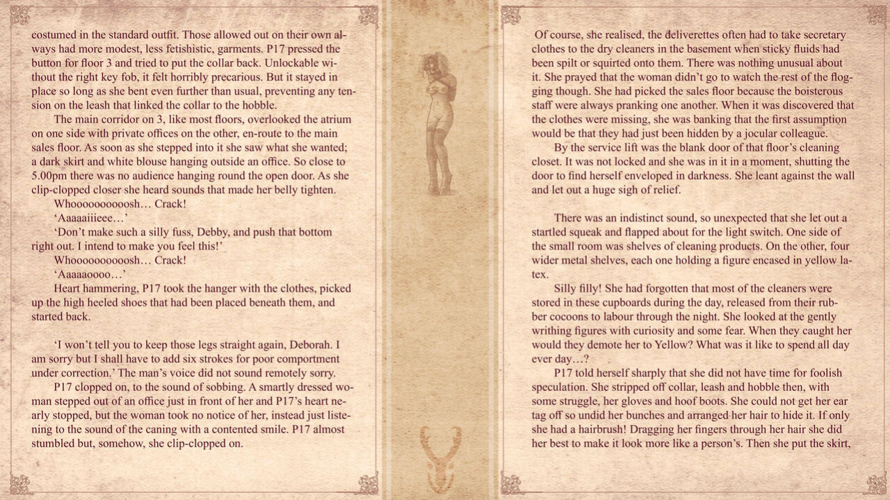 [Formant (0Formant0)] Bridles and Branding (The Story of Tiffany: Cheerleader to Ponygirl)