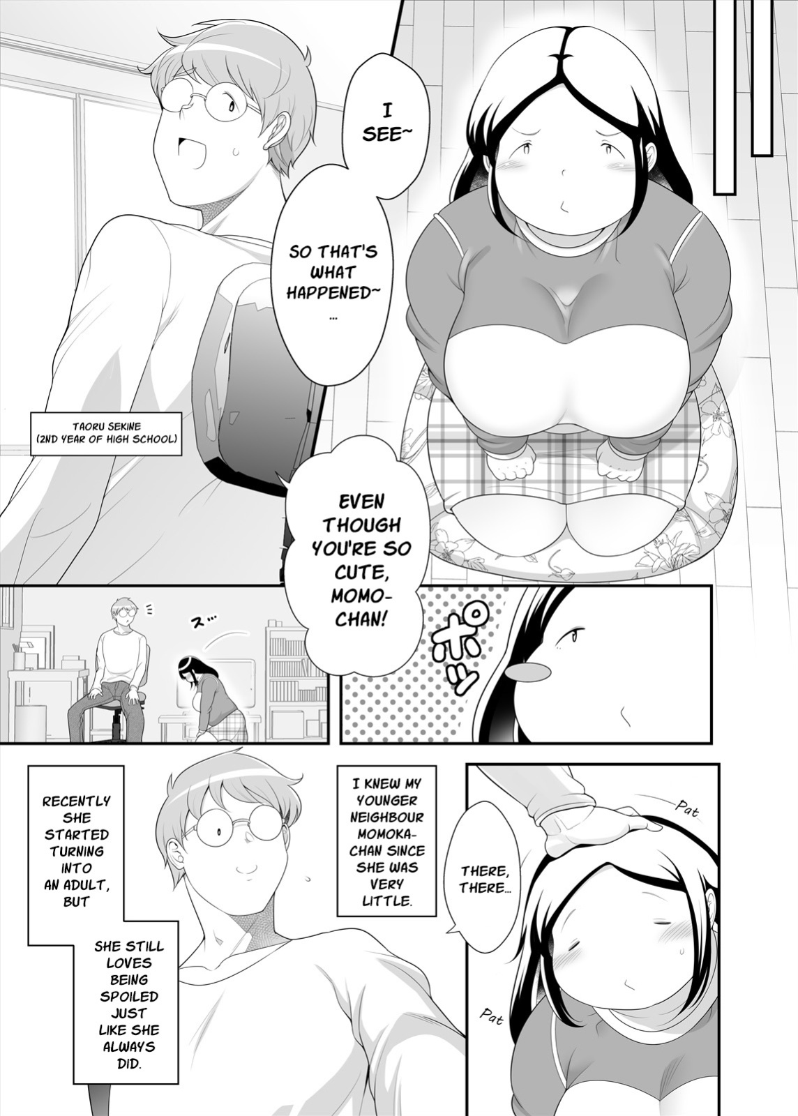 [Takeyamaya (Takeyama Shimeji)] Momo-chan wa Onii-chan ga Suki | Momo-Chan Loves Onii-Chan [Poranya]