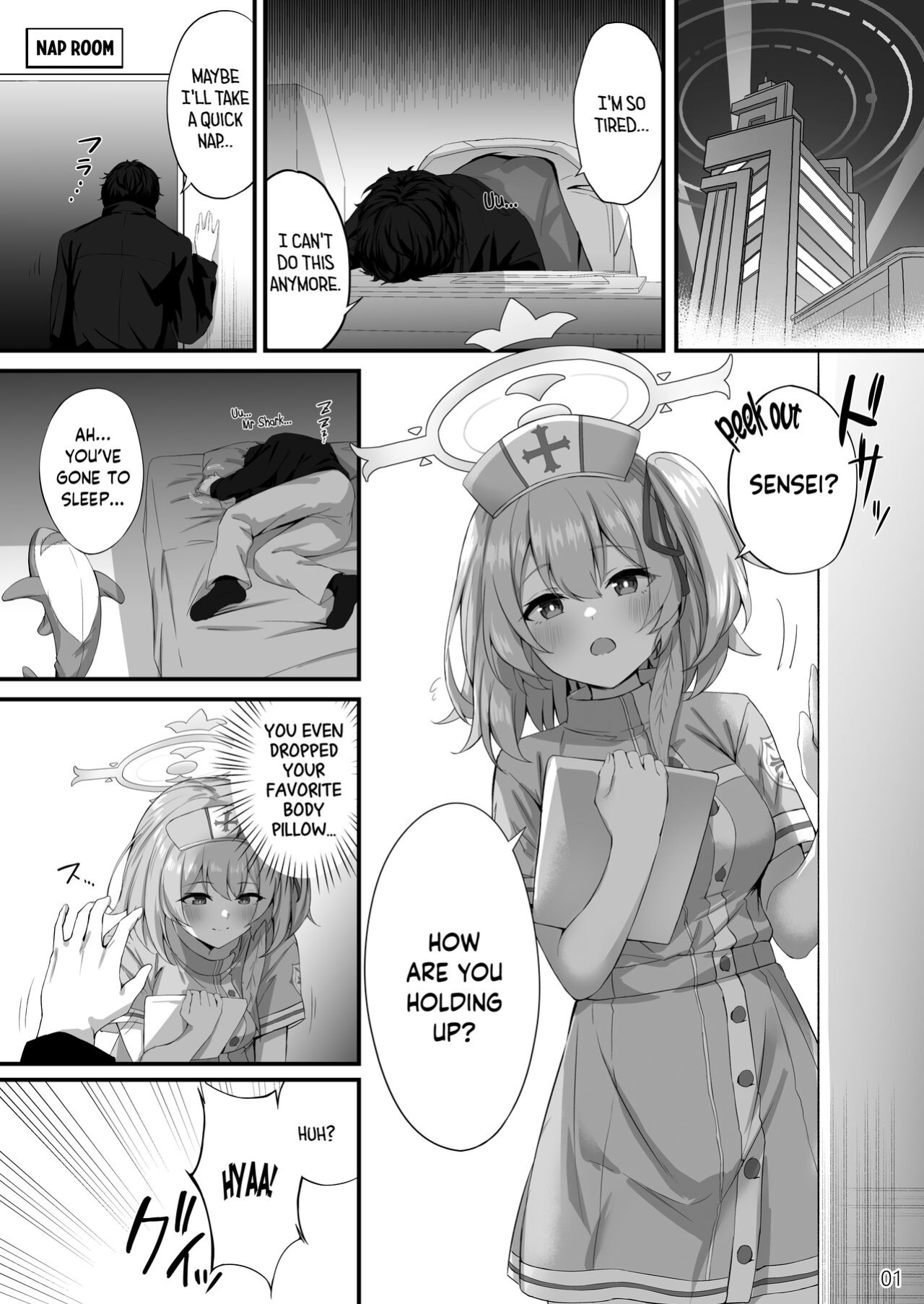 [NNL (Mary-san)] Sensei, Okagen Dou desu ka? | Sensei, how are you holding up? (Blue Archive) [Tea Party Scans]