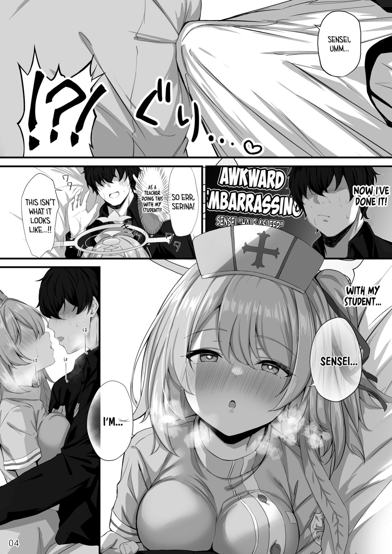 [NNL (Mary-san)] Sensei, Okagen Dou desu ka? | Sensei, how are you holding up? (Blue Archive) [Tea Party Scans]