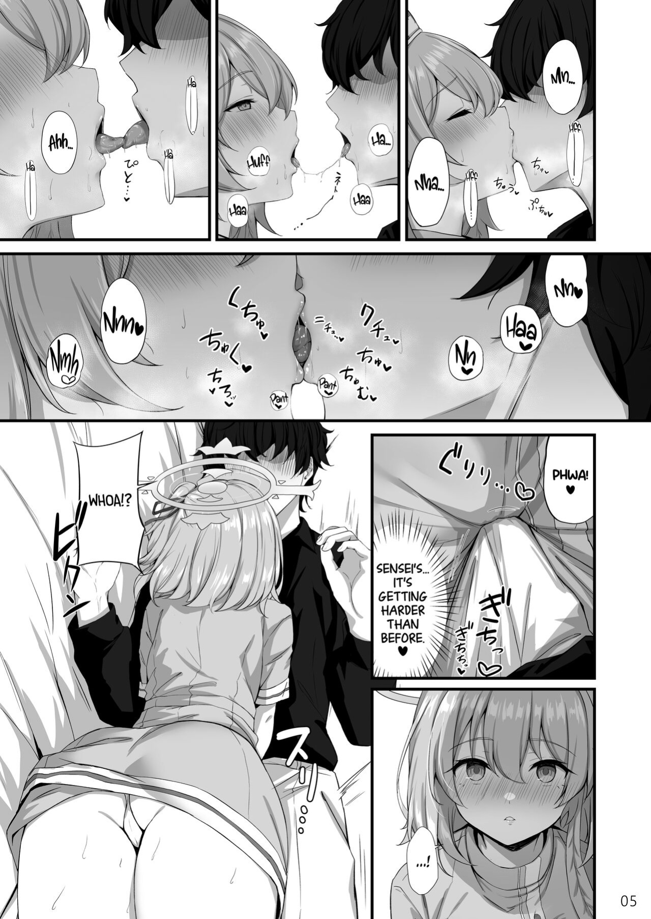 [NNL (Mary-san)] Sensei, Okagen Dou desu ka? | Sensei, how are you holding up? (Blue Archive) [Tea Party Scans]