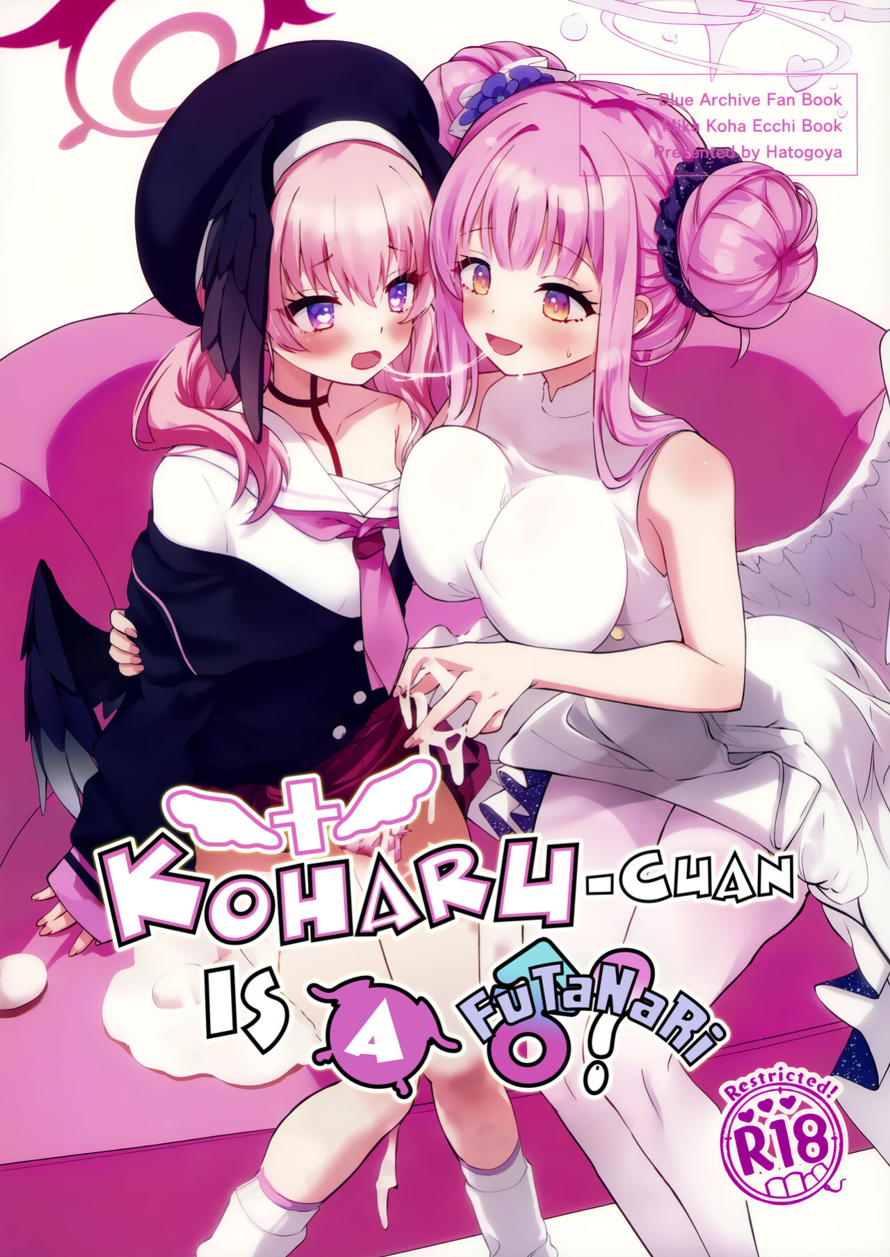 (C103) [Hatogoya (Hatoharu)] Koharu-chantte Sounanda! (Blue Archive) [Team Rabu2]