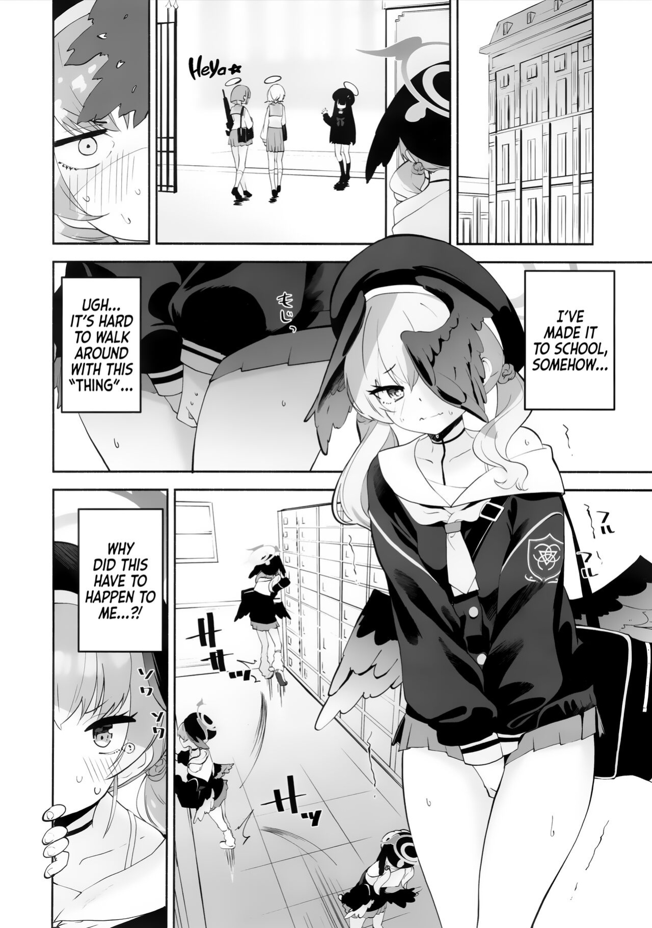 (C103) [Hatogoya (Hatoharu)] Koharu-chantte Sounanda! (Blue Archive) [Team Rabu2]