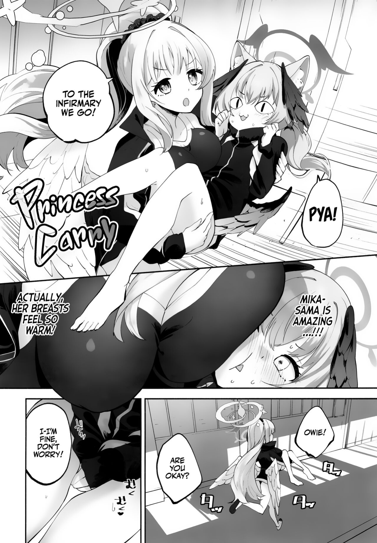 (C103) [Hatogoya (Hatoharu)] Koharu-chantte Sounanda! (Blue Archive) [Team Rabu2]