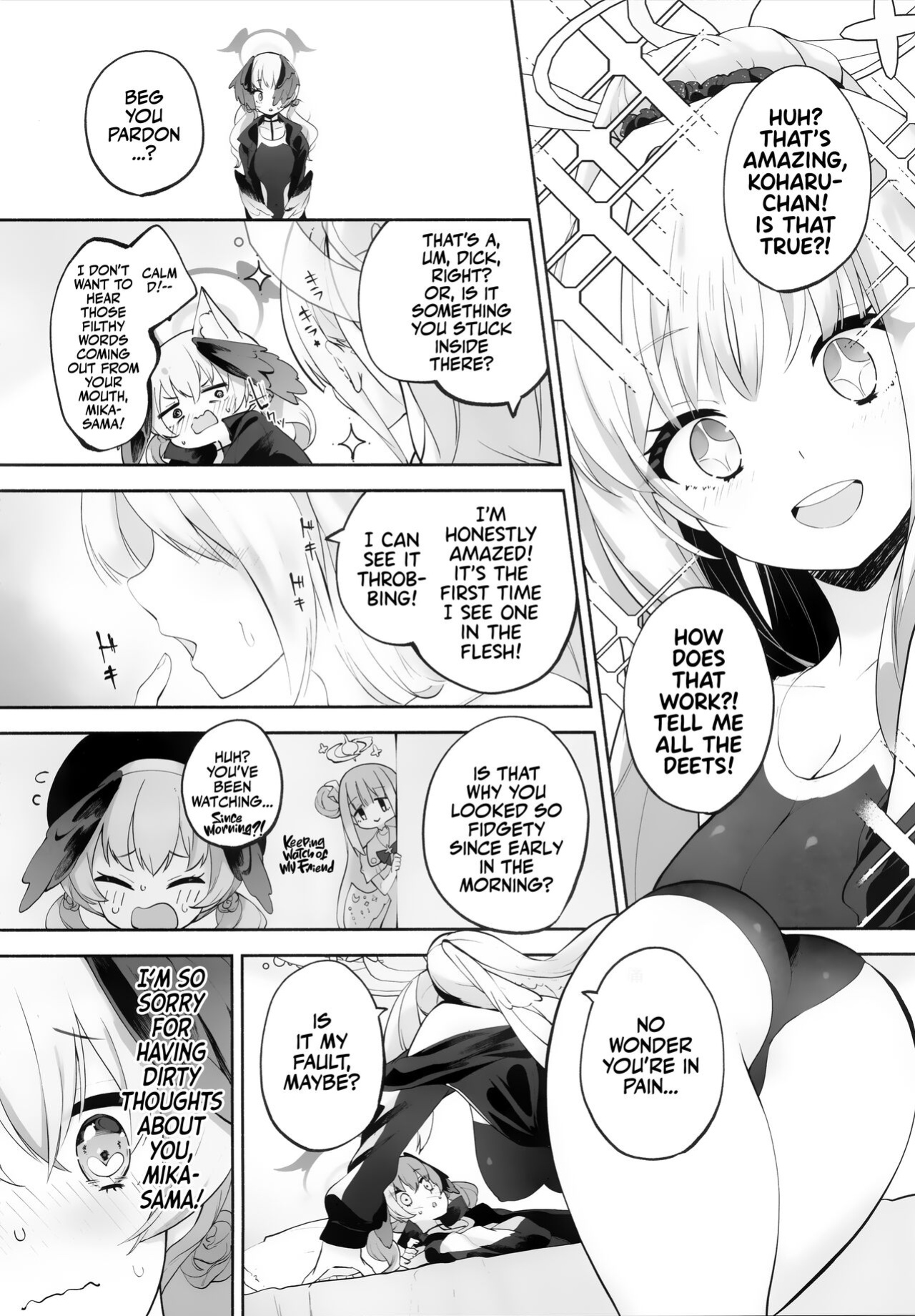 (C103) [Hatogoya (Hatoharu)] Koharu-chantte Sounanda! (Blue Archive) [Team Rabu2]