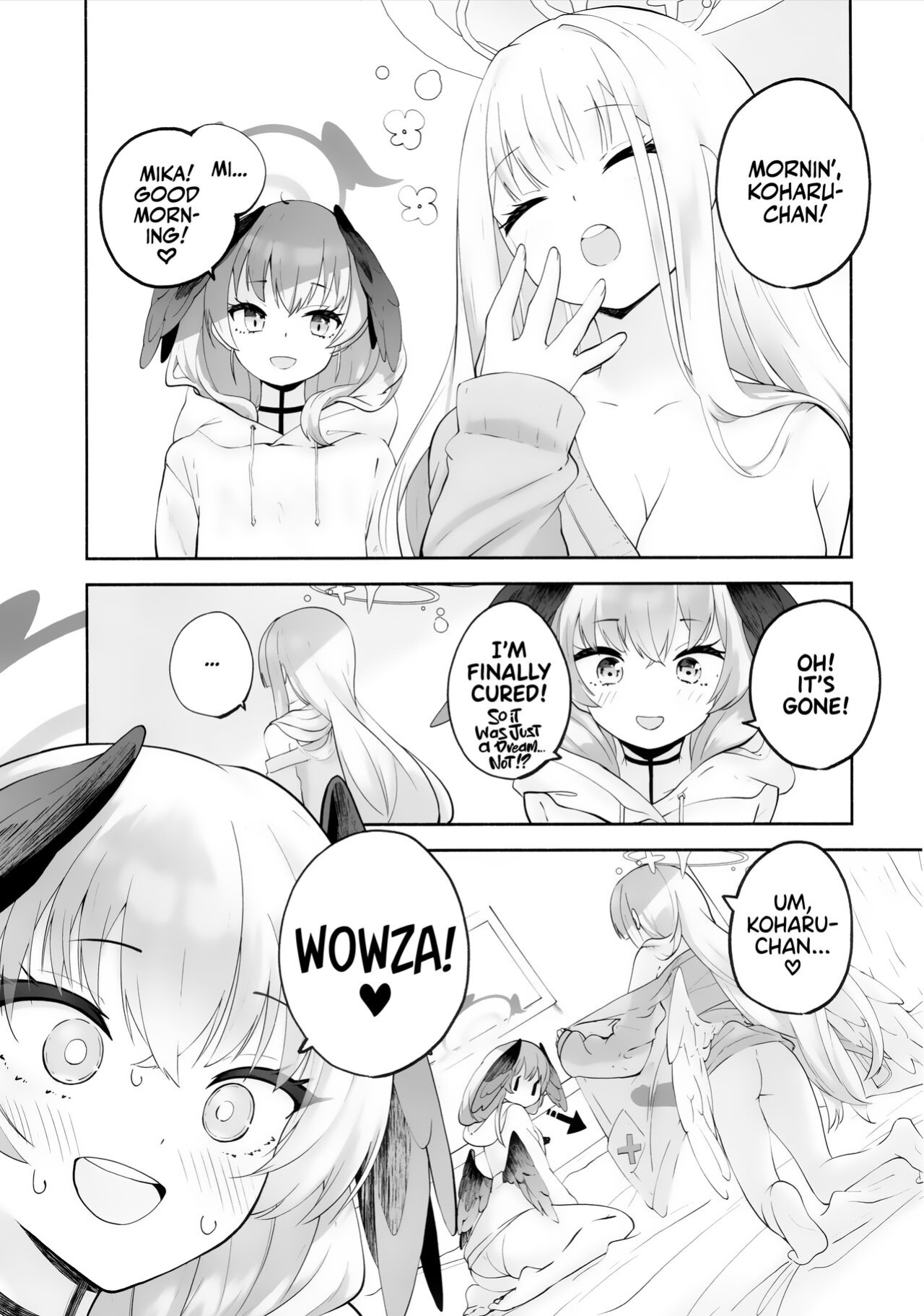 (C103) [Hatogoya (Hatoharu)] Koharu-chantte Sounanda! (Blue Archive) [Team Rabu2]