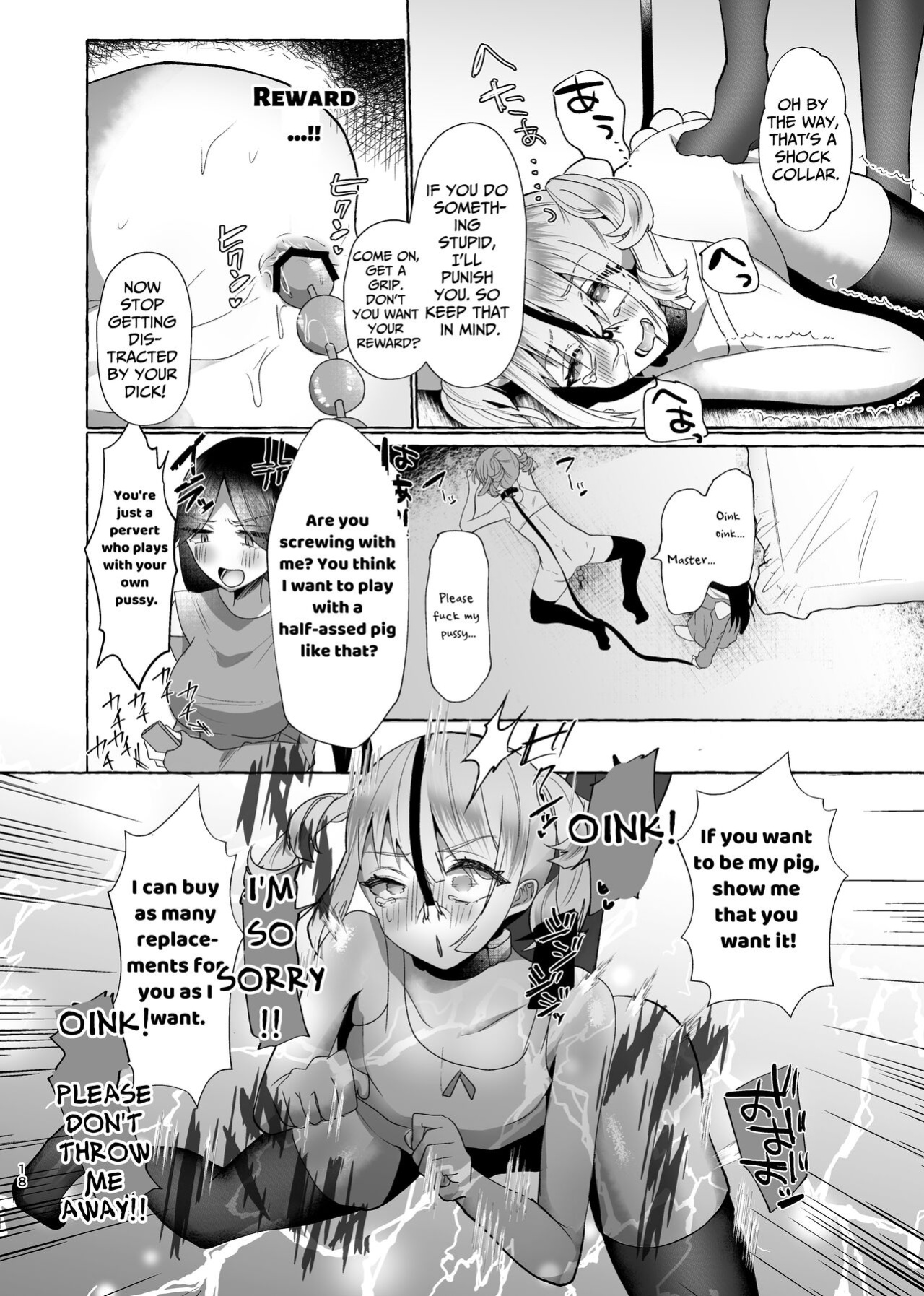 [Tanoshii sui zo ku kan (Umino Ryou)] Shion 100% Feminization ~From Pretty Boy to Piggy Bitch~ [Penguin Piper]