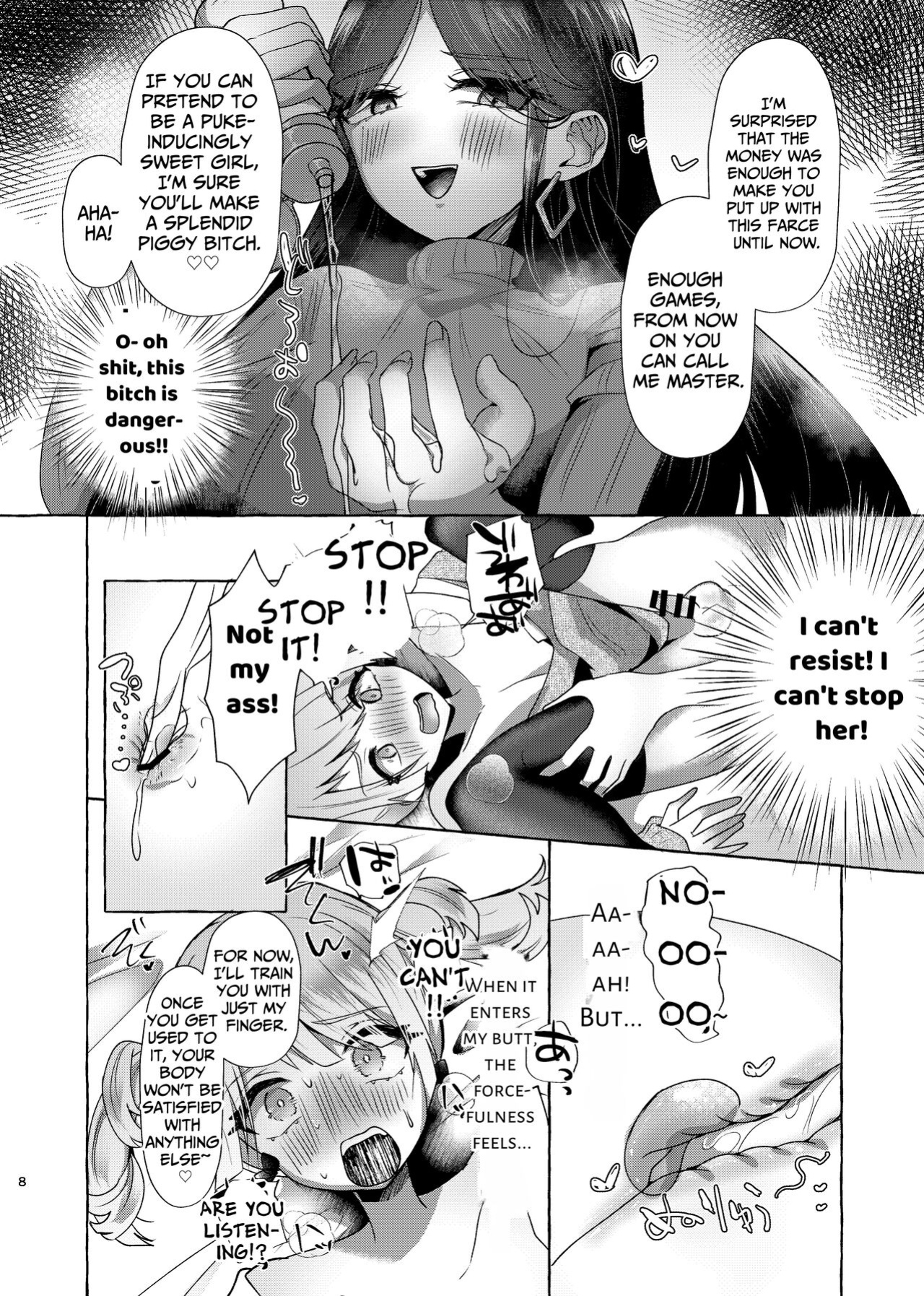 [Tanoshii sui zo ku kan (Umino Ryou)] Shion 100% Feminization ~From Pretty Boy to Piggy Bitch~ [Penguin Piper]