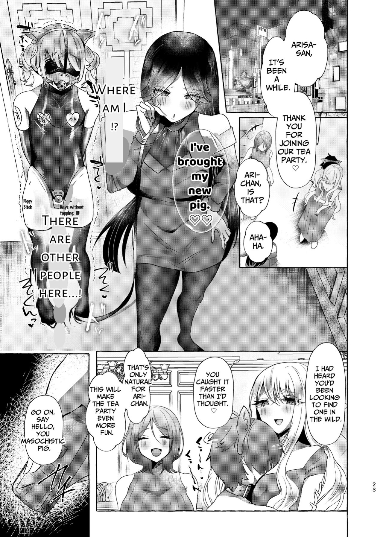 [Tanoshii sui zo ku kan (Umino Ryou)] Shion 100% Feminization ~From Pretty Boy to Piggy Bitch~ [Penguin Piper]