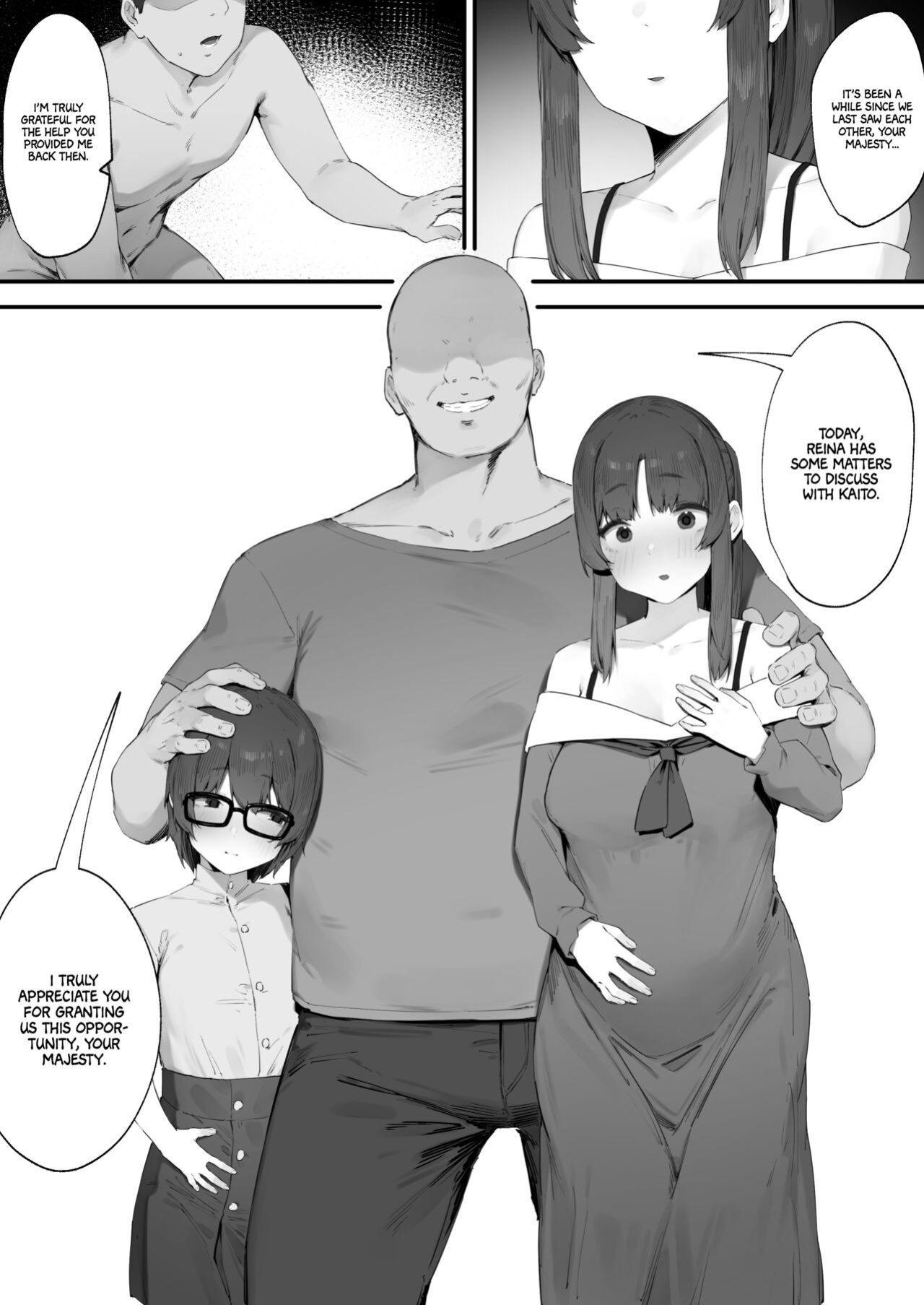 [Nigiri Usagi] Oujo no Meirei de Stalker to Kekkon Saserareru Hanashi | A story about being married to a stalker by the order of a princess