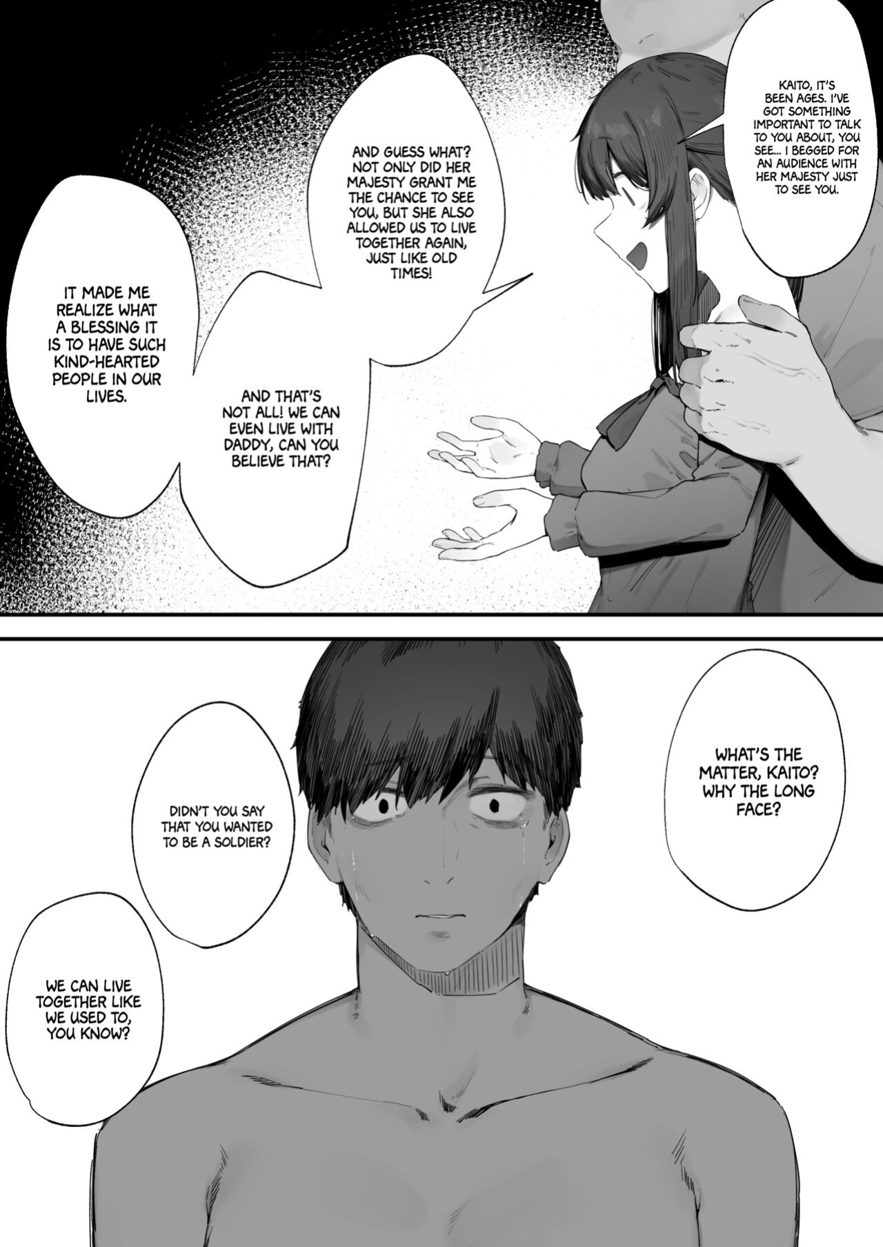 [Nigiri Usagi] Oujo no Meirei de Stalker to Kekkon Saserareru Hanashi | A story about being married to a stalker by the order of a princess