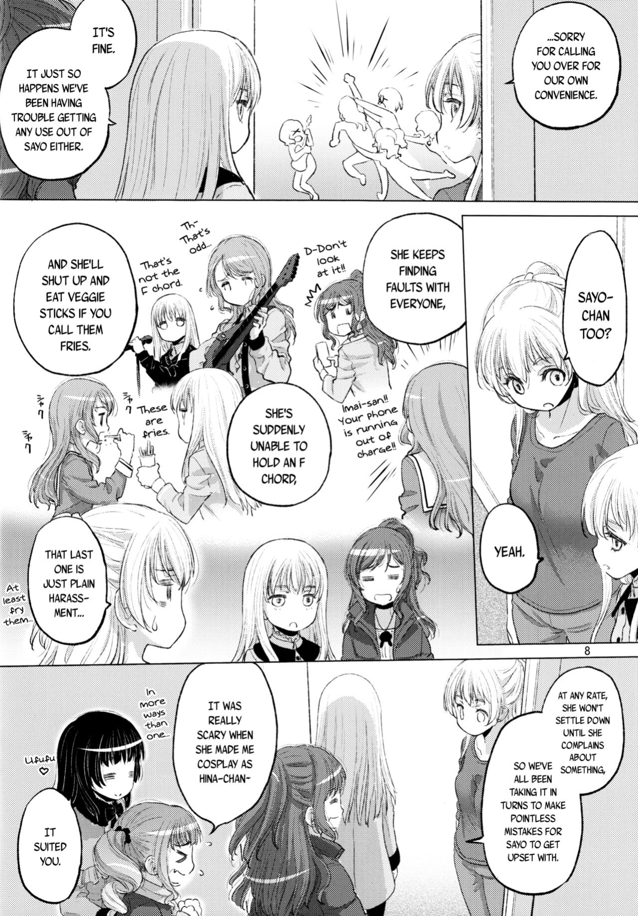 (C99) [VOLUTES (Kurogane Kenn)] Futago no Kyuusoku - Le Repos des Jumelles | The Twins' Relaxation (BanG Dream!) [/u/ scanlations]