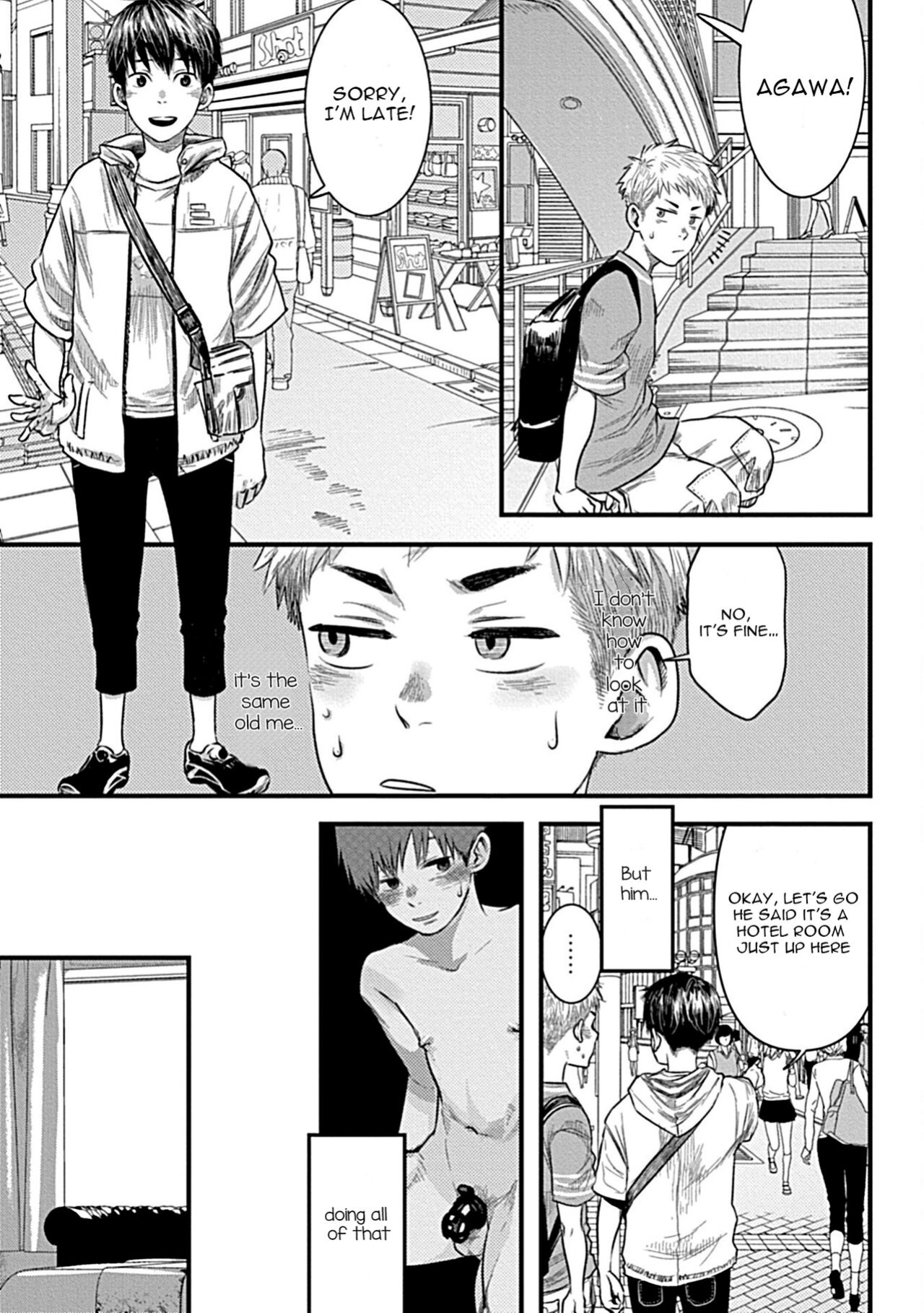 [Tsukumo Gou] Zutto Kimi wo Mite ita [R18 Ban](Adam volume 11){osomagno translations}